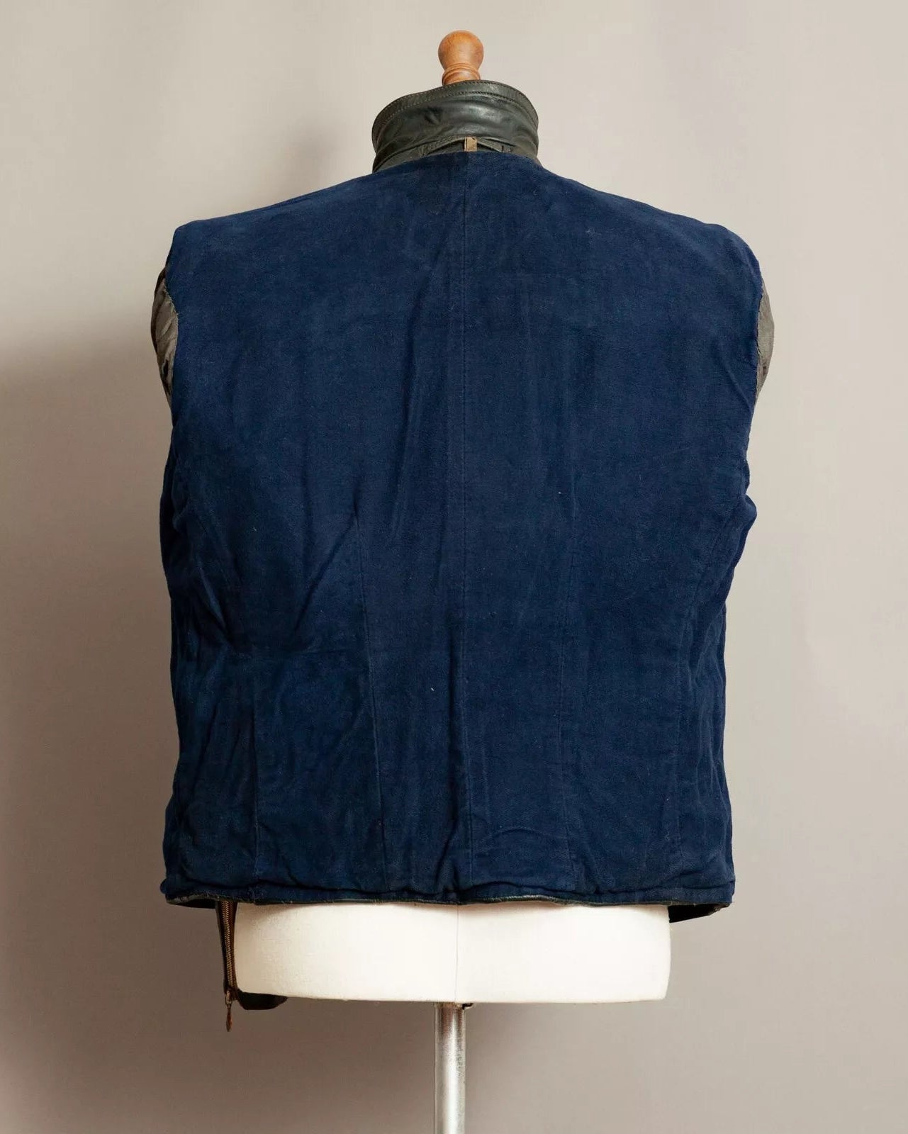 Vintage 1950s German Leather Motorcycle Jacket - Medium (40-42)