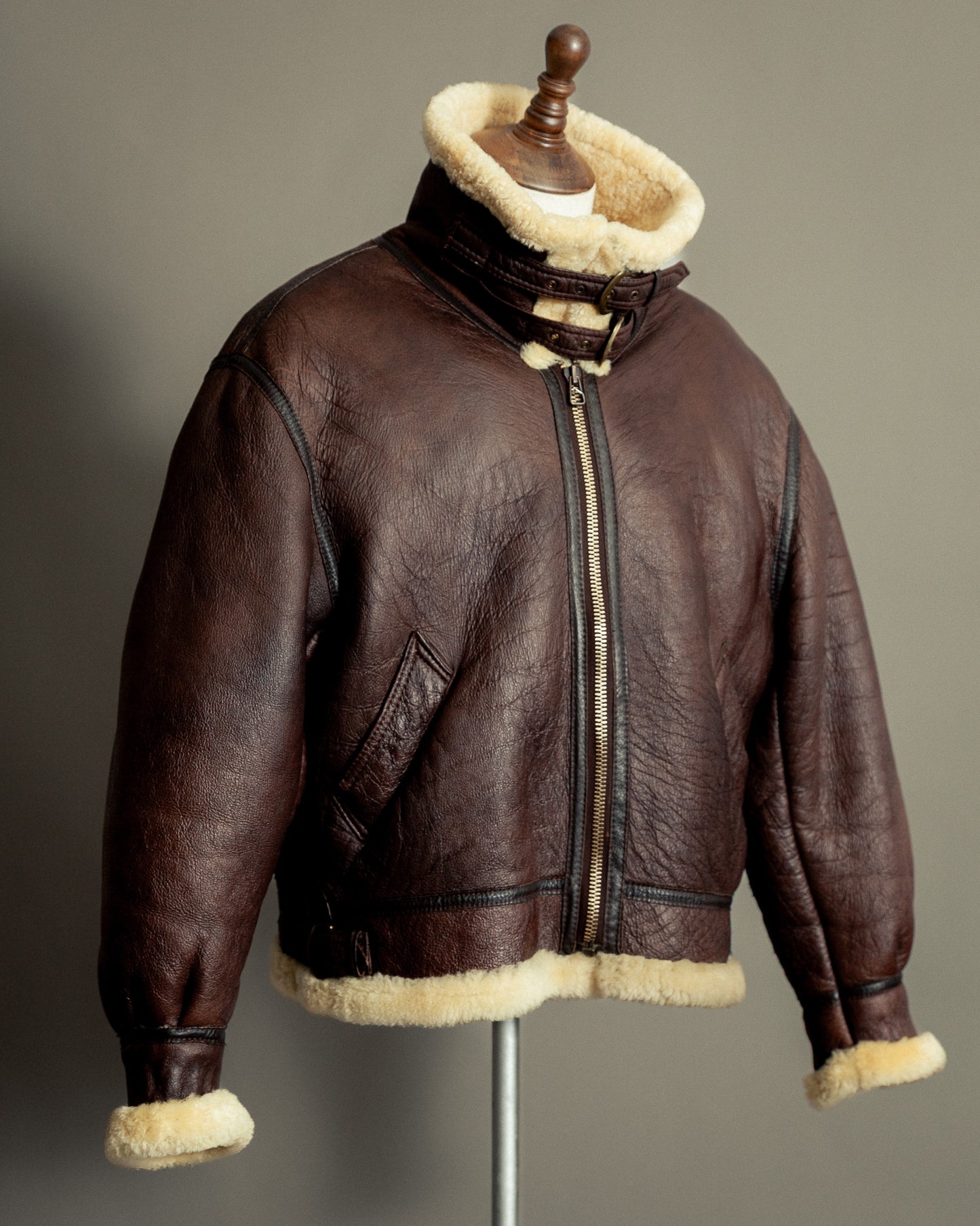 U.S. Army Air Forces Type B-3 Sheepskin Flight Jacket (XL)