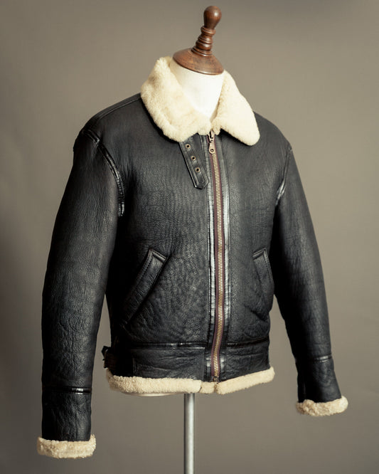 Vintage Type B-3 Sheepskin Flying Jacket USAAF - Small (38)