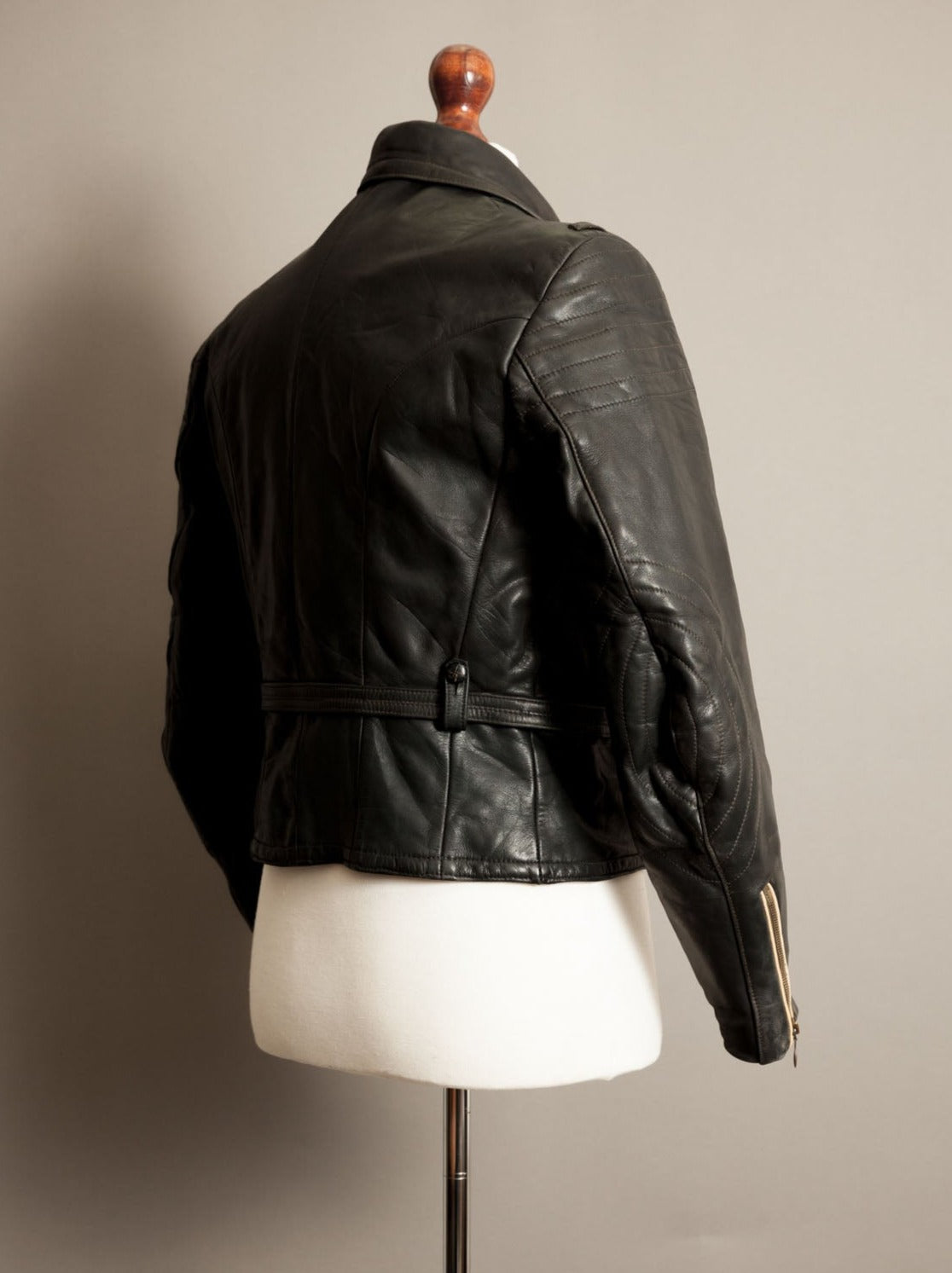 Vintage 1940s German Motorcycle Flight Jacket - Small (38-40)