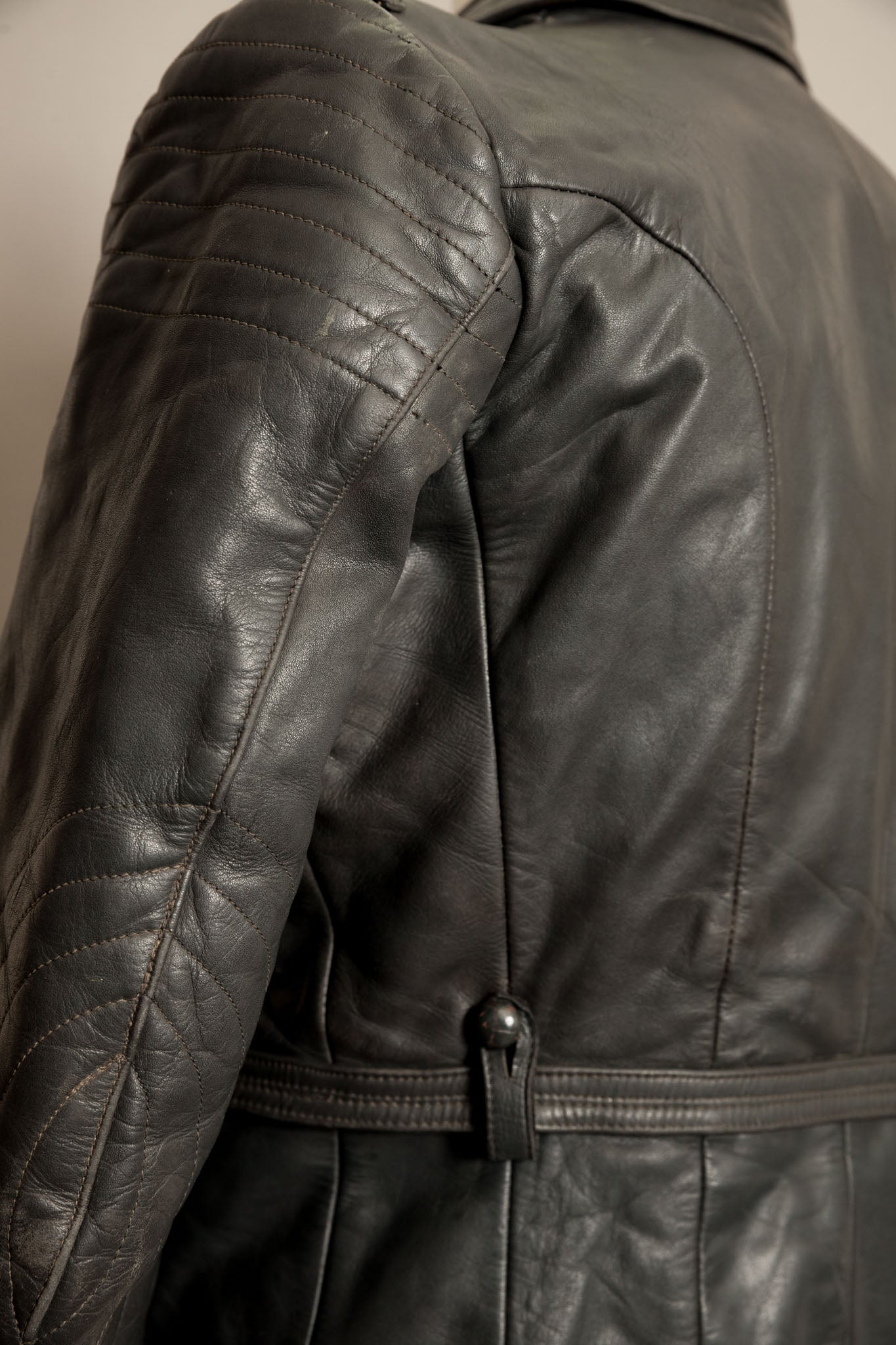 Vintage 1940s German Motorcycle Flight Jacket - Small (38-40)