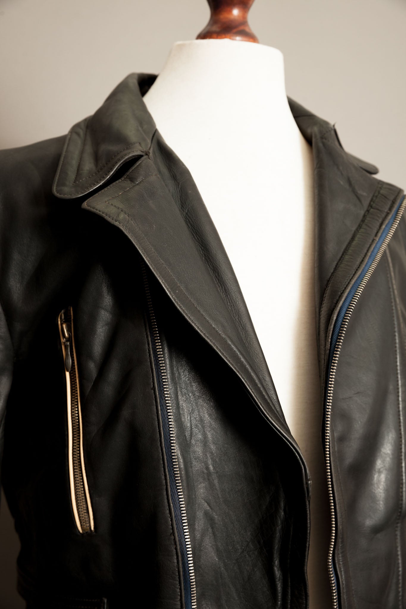 Vintage 1940s German Motorcycle Flight Jacket - Small (38-40)
