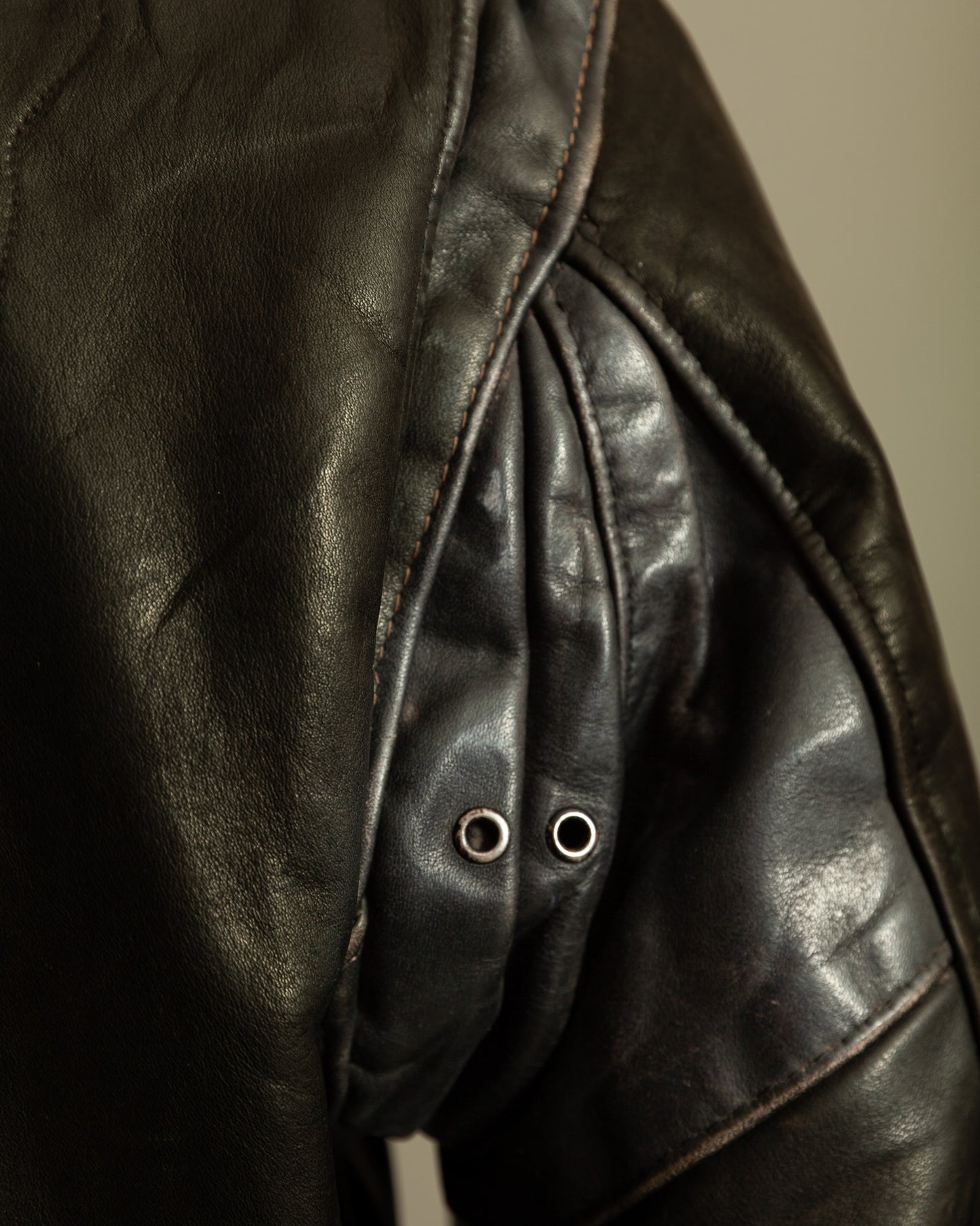 Vintage Schott Perfecto 115 Steerhide Leather Biker Jacket – Large (44)