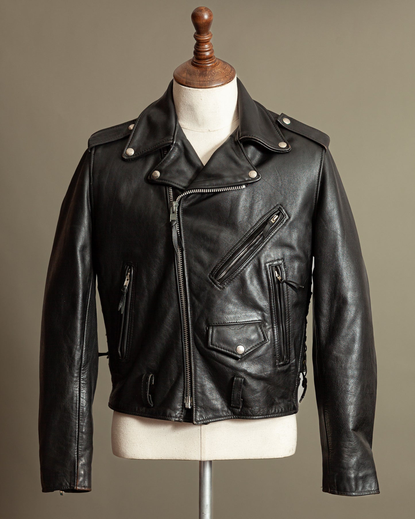 Vintage Excelled D-Pocket Motorcycle Jacket – Made in USA (40)