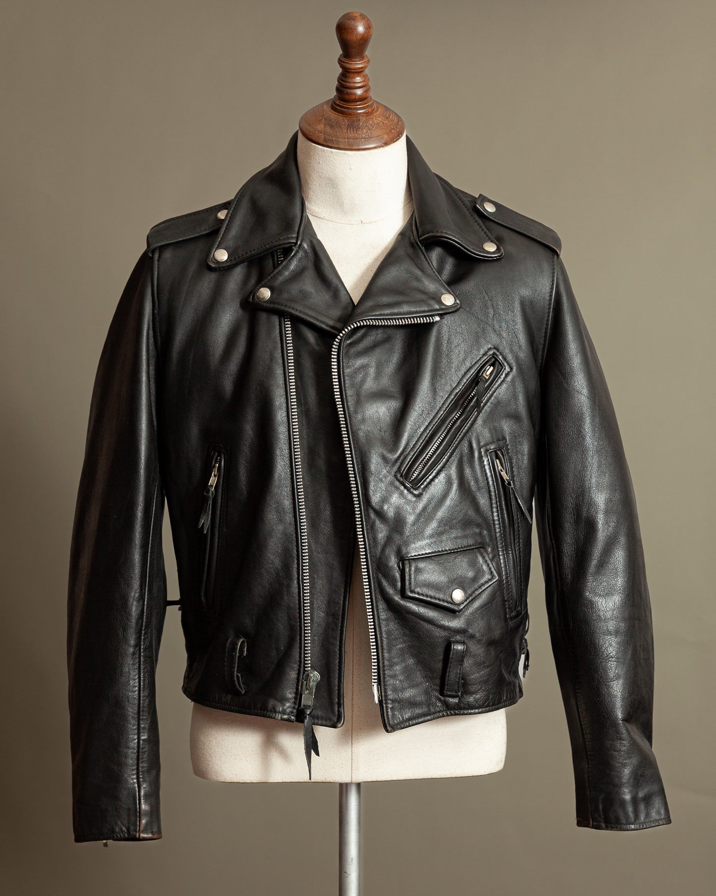 Vintage Excelled D-Pocket Motorcycle Jacket – Made in USA (40)