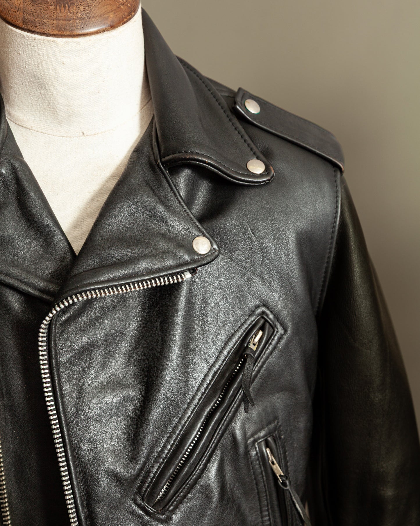 Vintage Excelled D-Pocket Motorcycle Jacket – Made in USA (40)