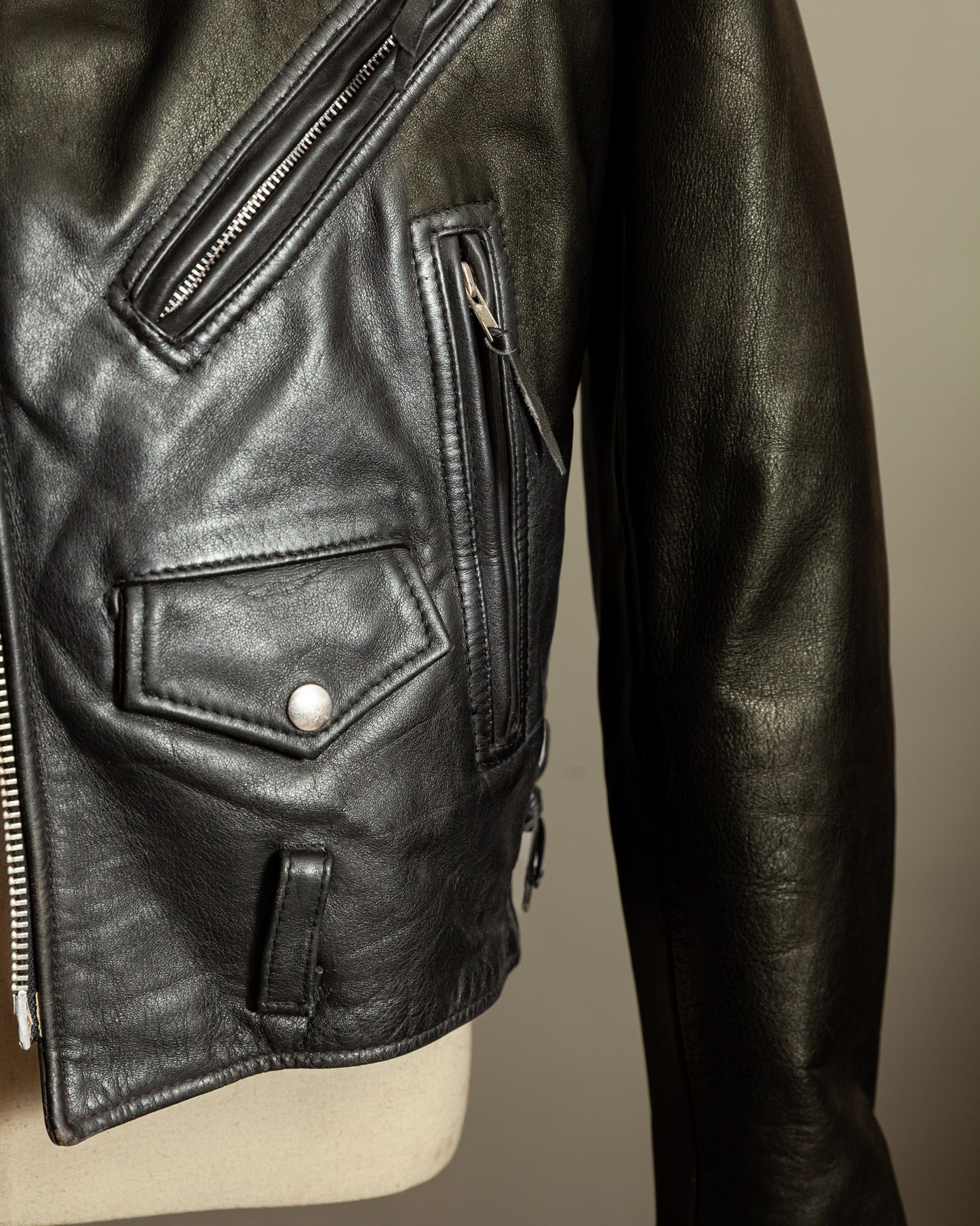 Vintage Excelled D-Pocket Motorcycle Jacket – Made in USA (40)