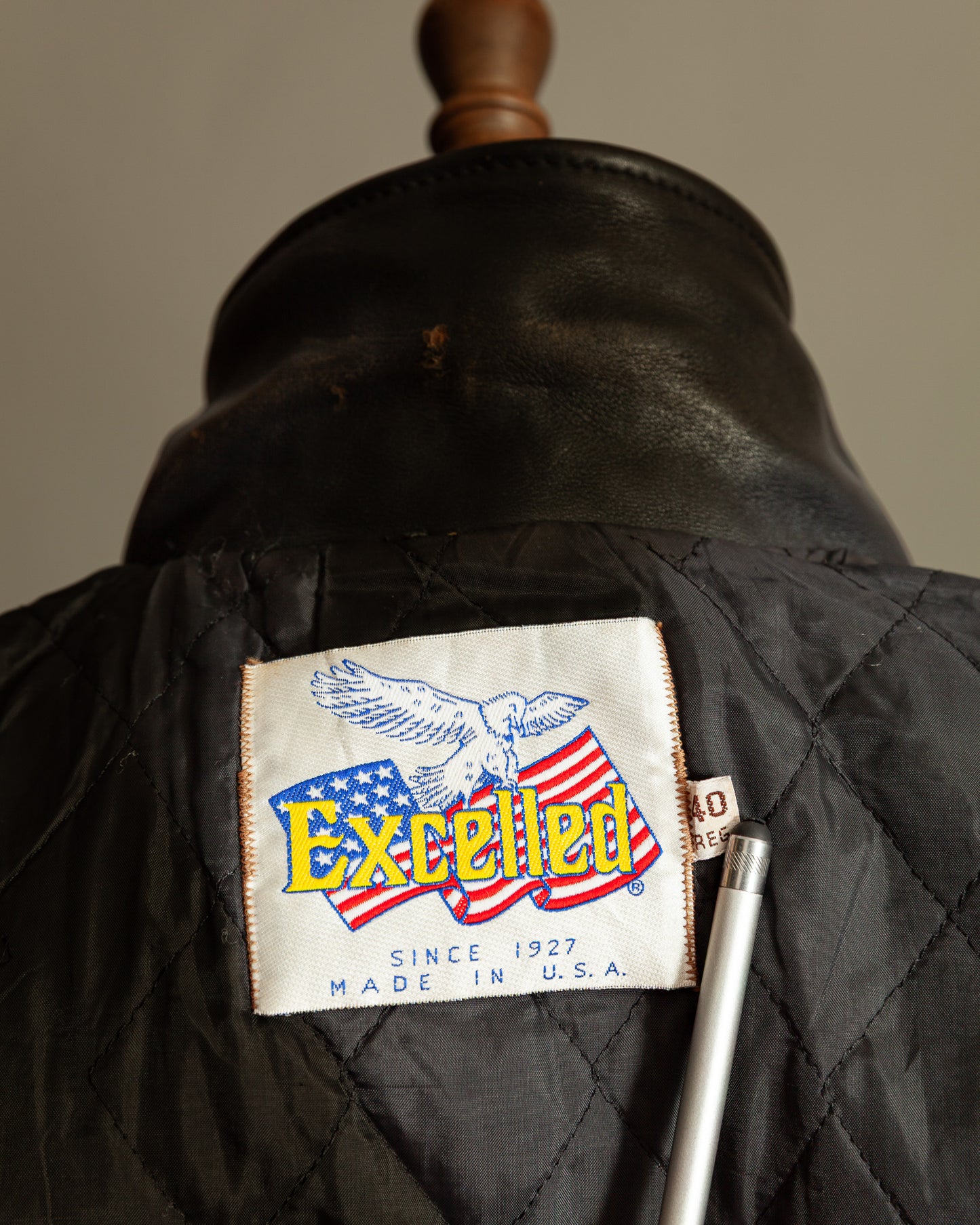 Vintage Excelled D-Pocket Motorcycle Jacket – Made in USA (40)