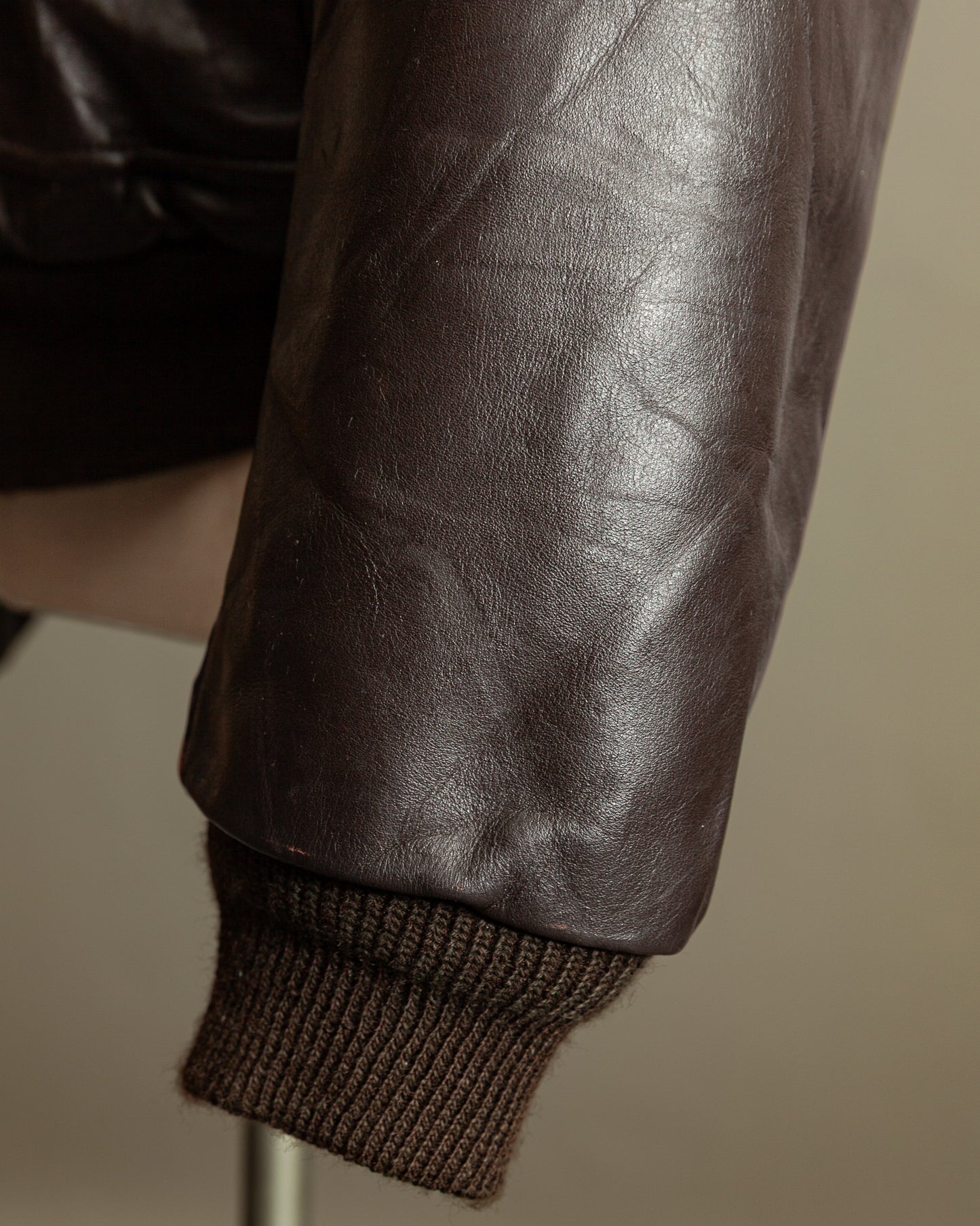 Vintage 1960s Cooper A-2 Leather Flight Jacket – Made in USA (46)