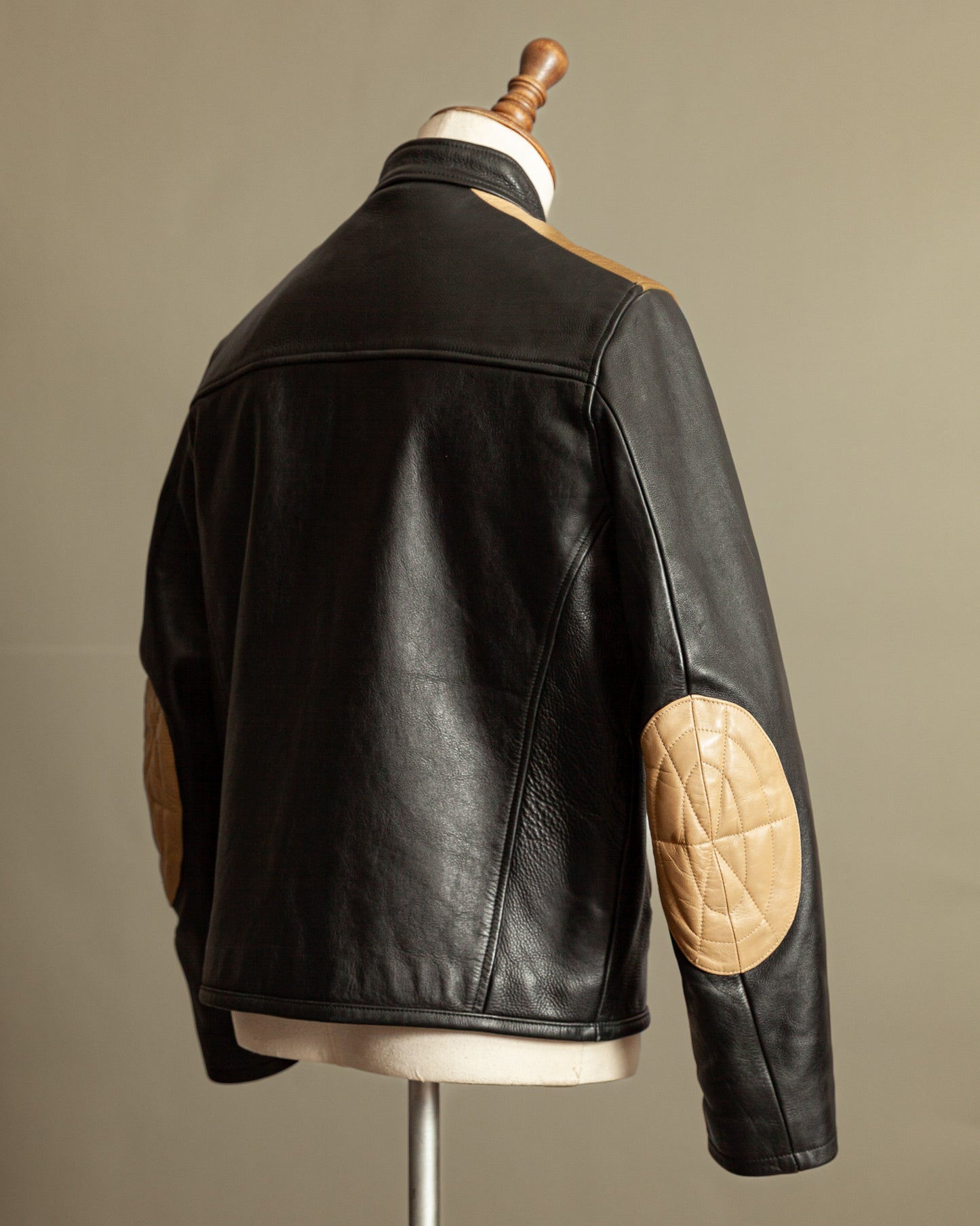 Vintage Schott LC BL71 Two-Tone Café Racer Leather Jacket – Large (44)