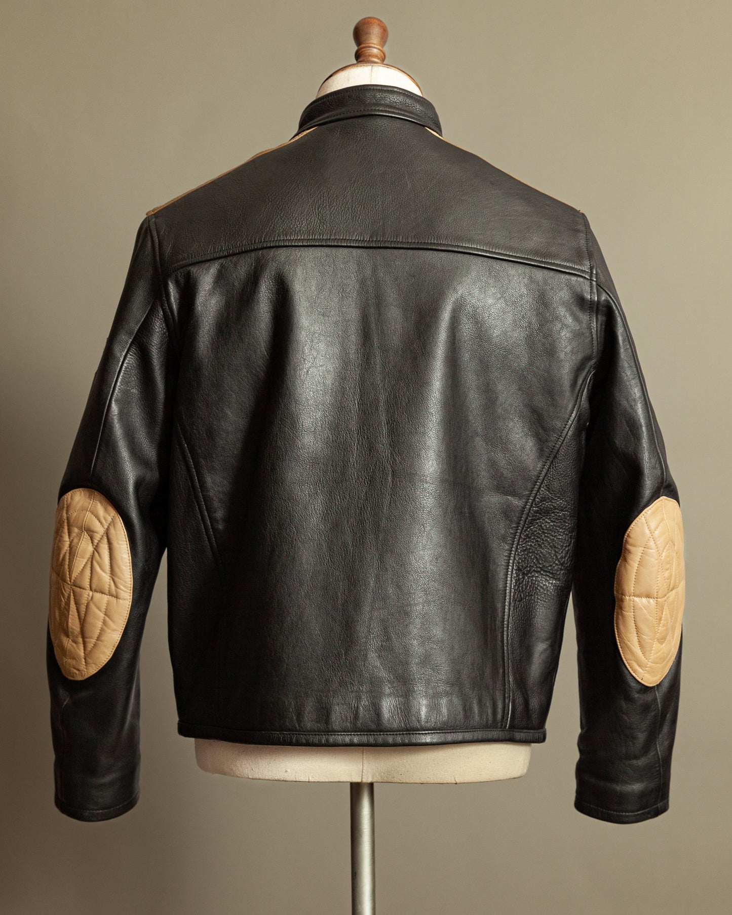 Vintage Schott LC BL71 Two-Tone Café Racer Leather Jacket – Large (44)