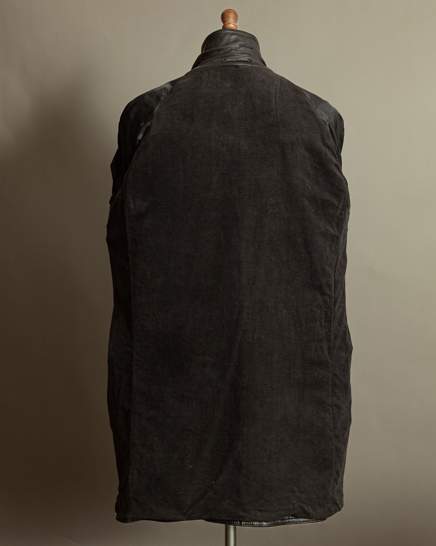 Vintage Häckel & Co. German Police Leather Overcoat - Large (42-44)