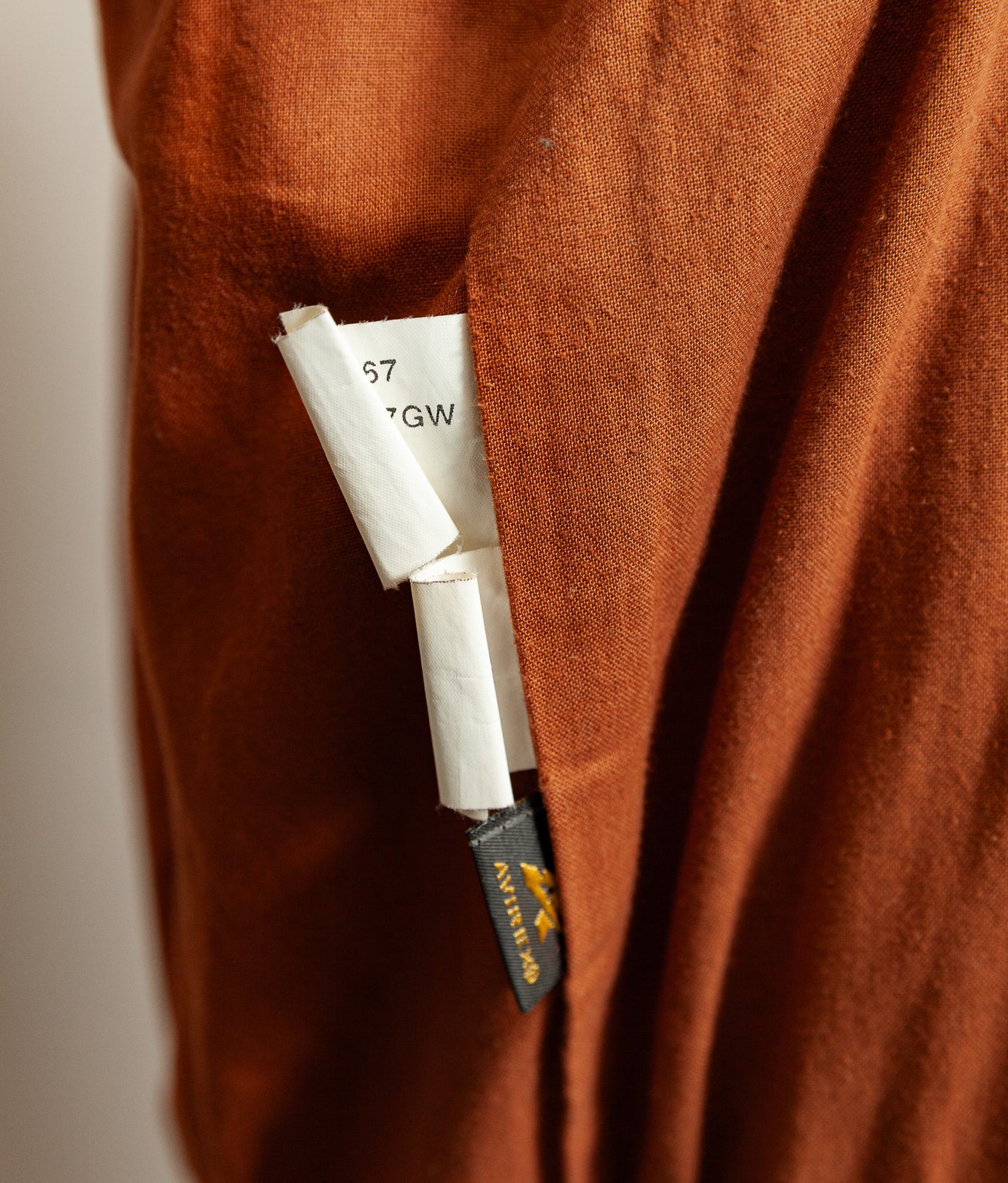 Vintage 1980s Avirex A2 Goatskin Leather Flying Jacket XL (46)