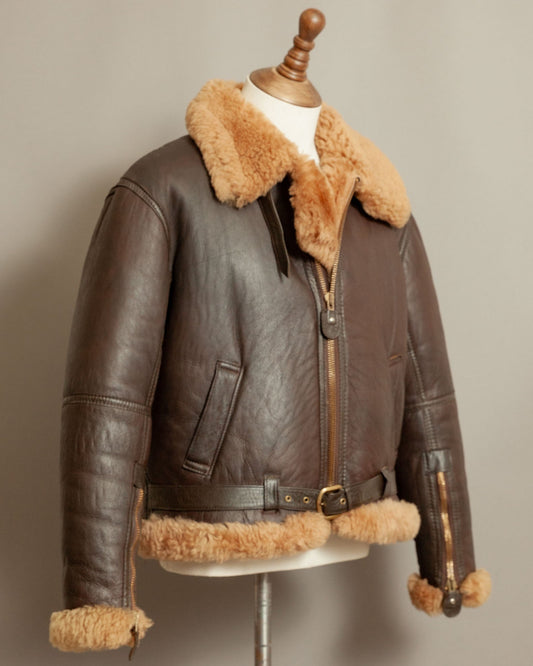 Genuine RAF Association ‘Irvin’ Sheepskin Flying Jacket - Size Medium (40-42)