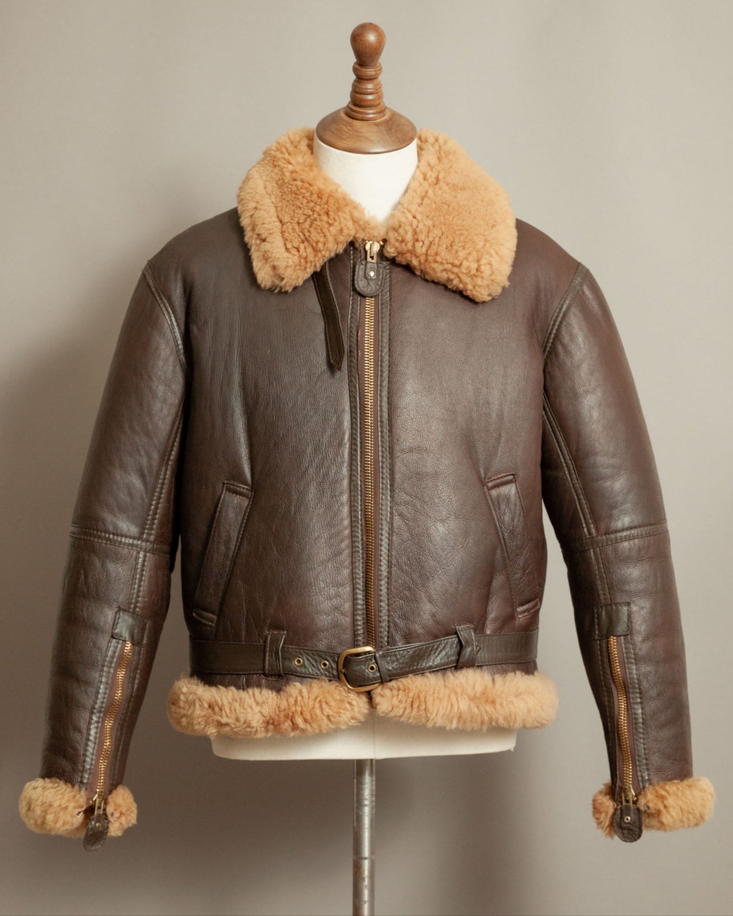 Genuine RAF Association ‘Irvin’ Sheepskin Flying Jacket - Size Medium (40-42)