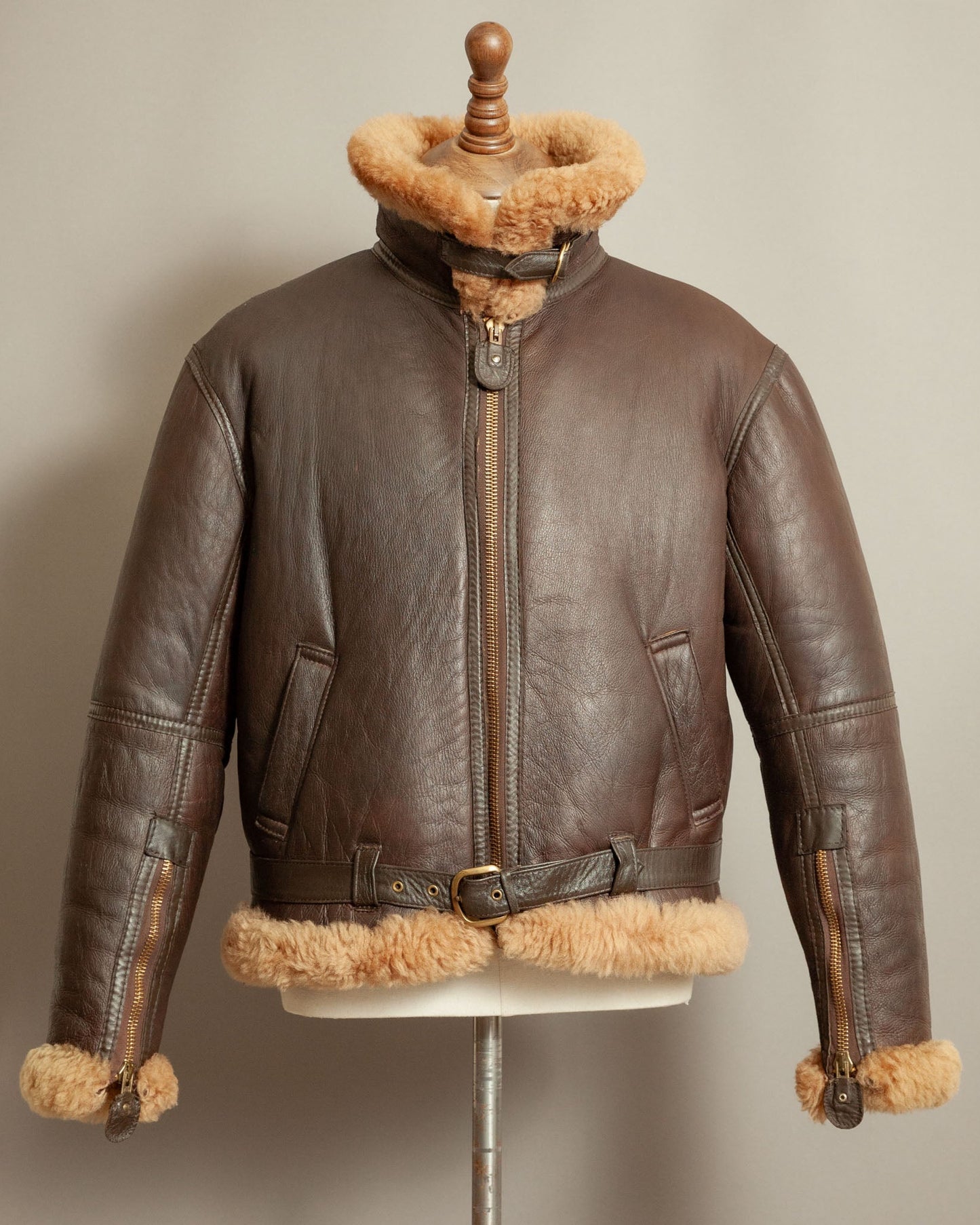 Genuine RAF Association ‘Irvin’ Sheepskin Flying Jacket - Size Medium (40-42)