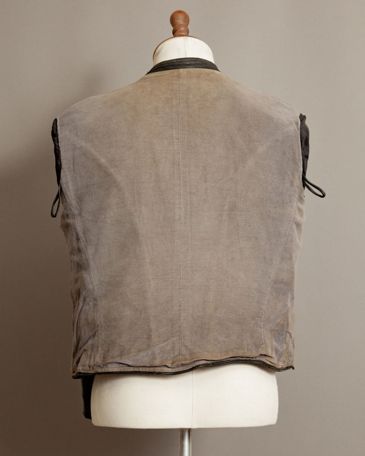 Vintage WW2 German Horsehide Leather Motorcycle Despatch Rider Jacket - Small (38-40)