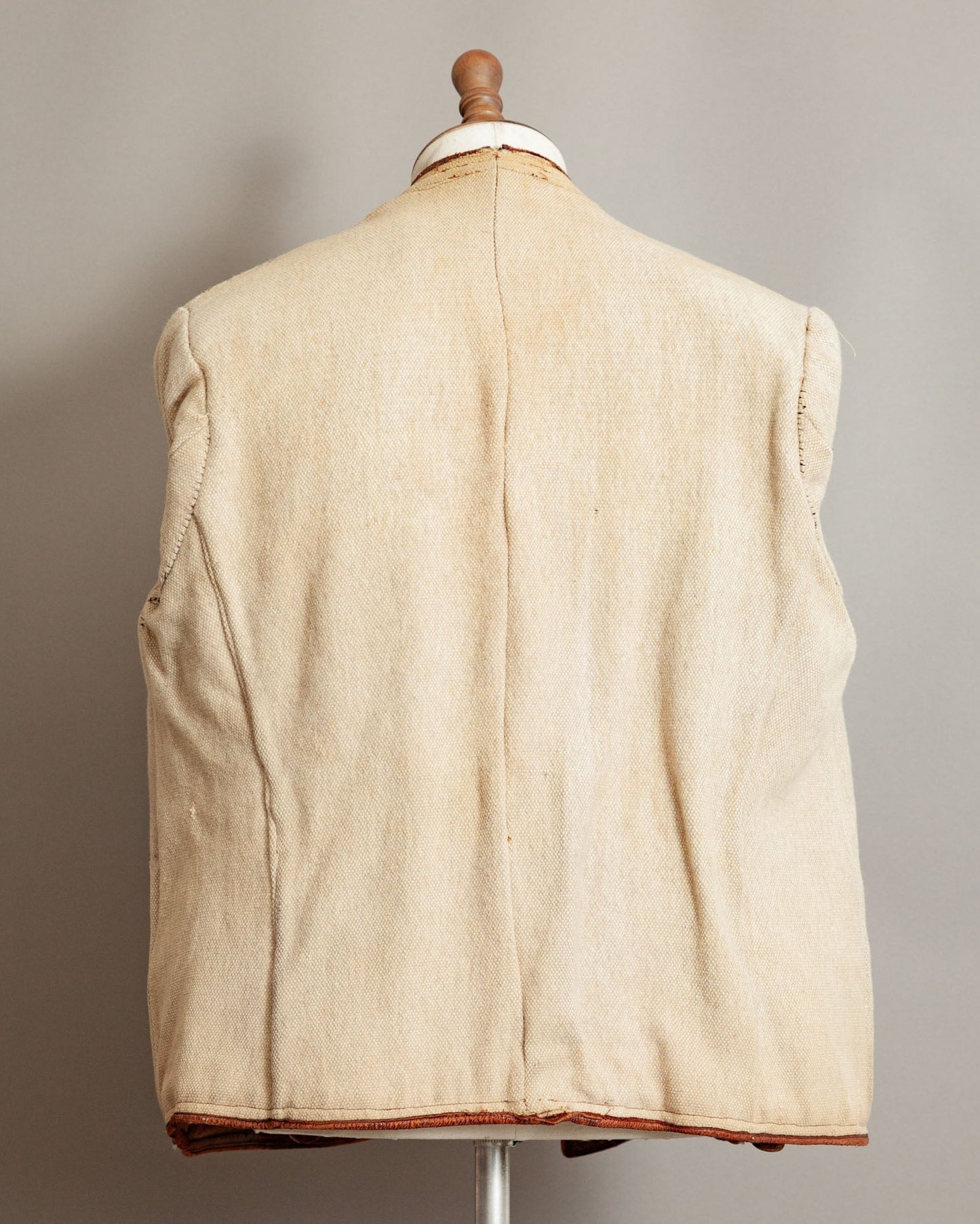 Vintage 1930s German Horsehide Leather Jacket Vegetable-Tanned - Large (42-44)