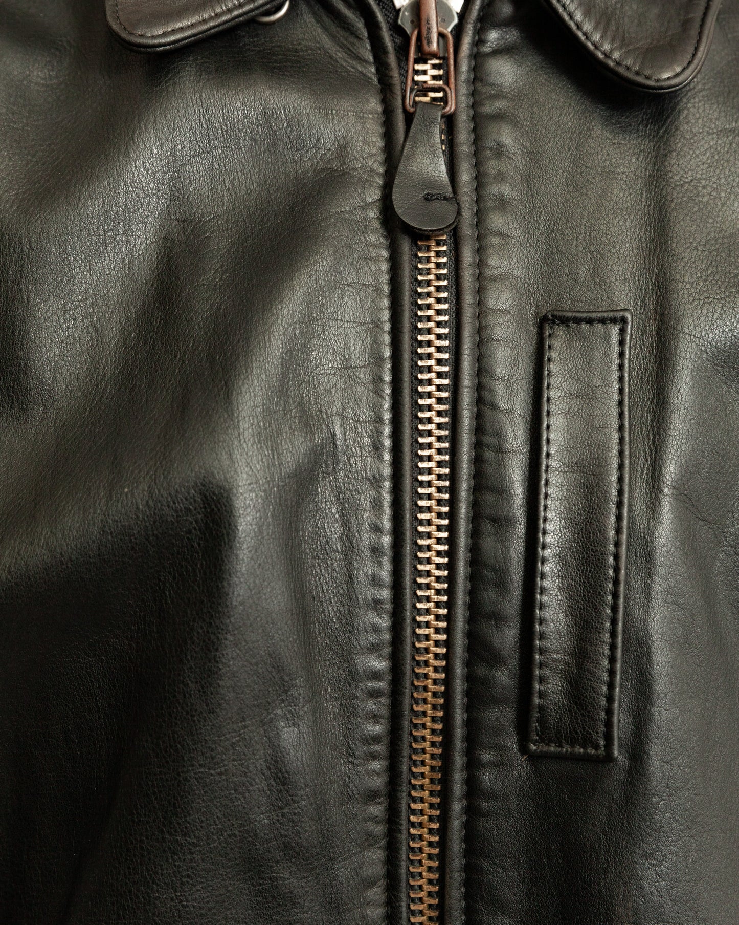 Vintage Avirex B-15 Leather Flight Jacket - Large (42-44)