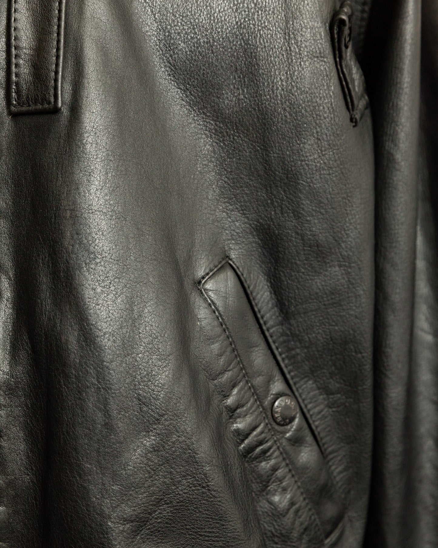 Vintage Avirex B-15 Leather Flight Jacket - Large (42-44)