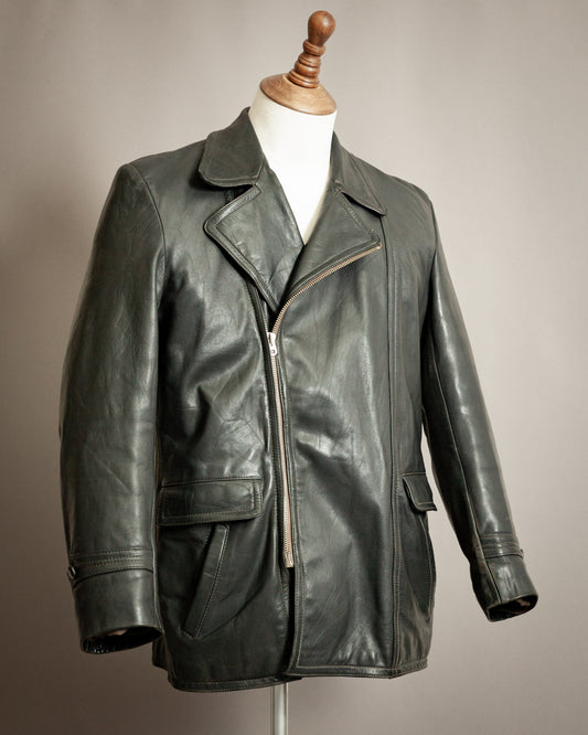 1940s German Dispatch Rider Jacket - Large (42-44)