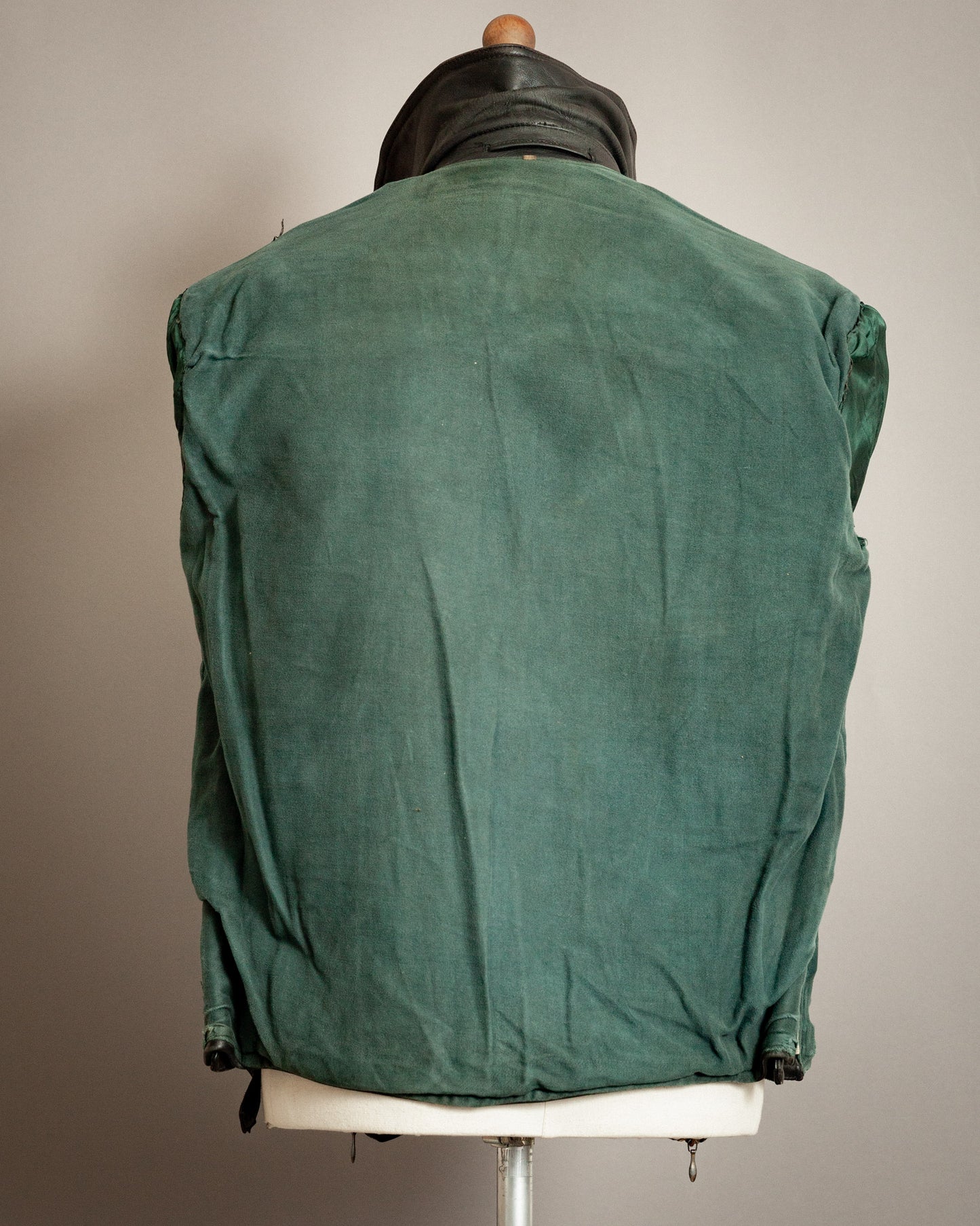 1950s German Motorcycle Jacket Vintage Horsehide - Medium (42)