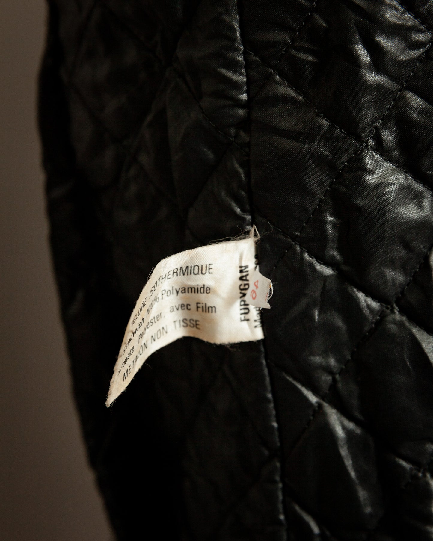 1970s Furygan Café Racer Leather Motorcycle Jacket - Large (44-46)