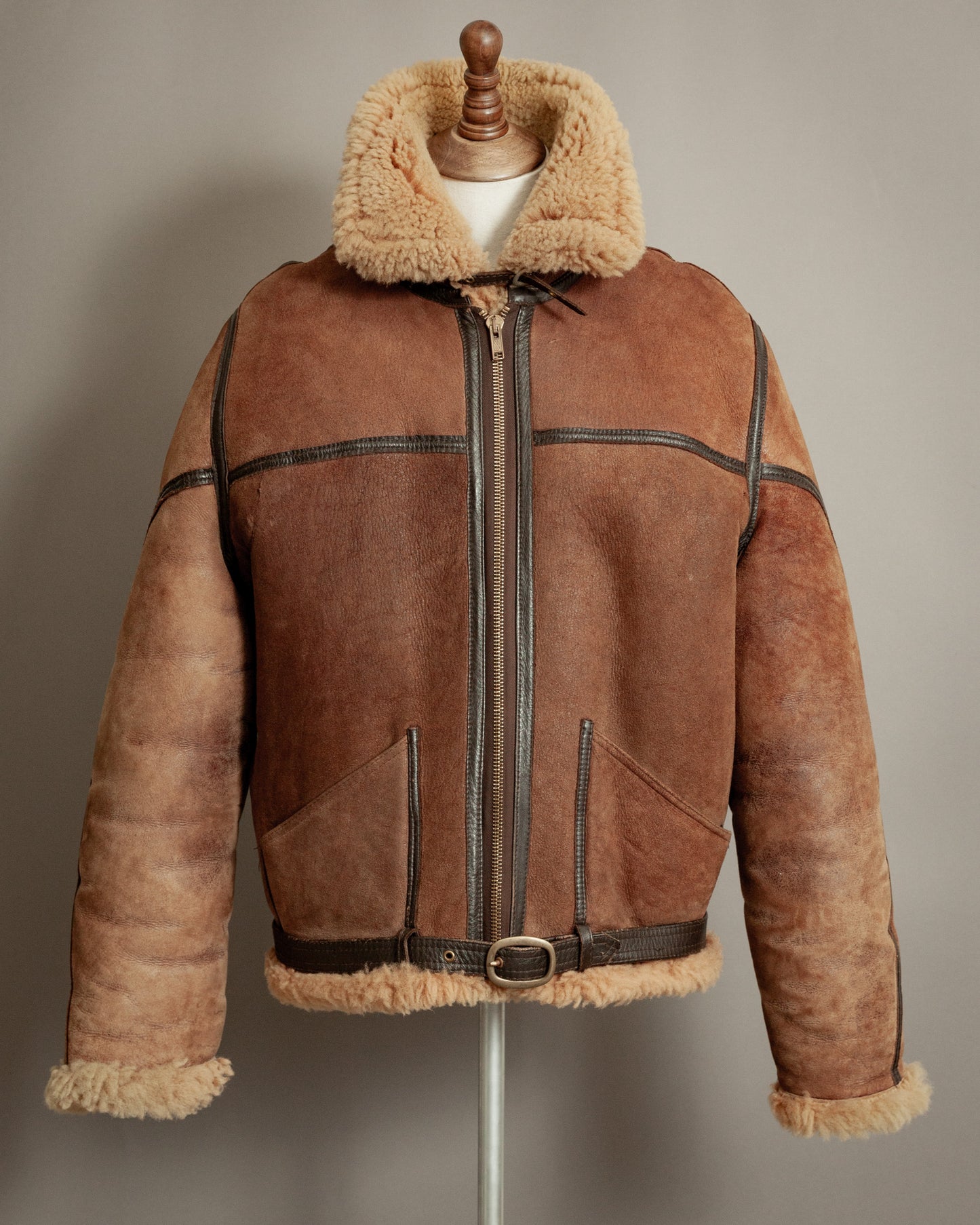 Cirrus RAF Ground Crew Sheepskin Flying Jacket - Size 2XL (48)