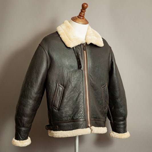 Vintage 1980s B-3 Bomber Flying Jacket - Medium (42)