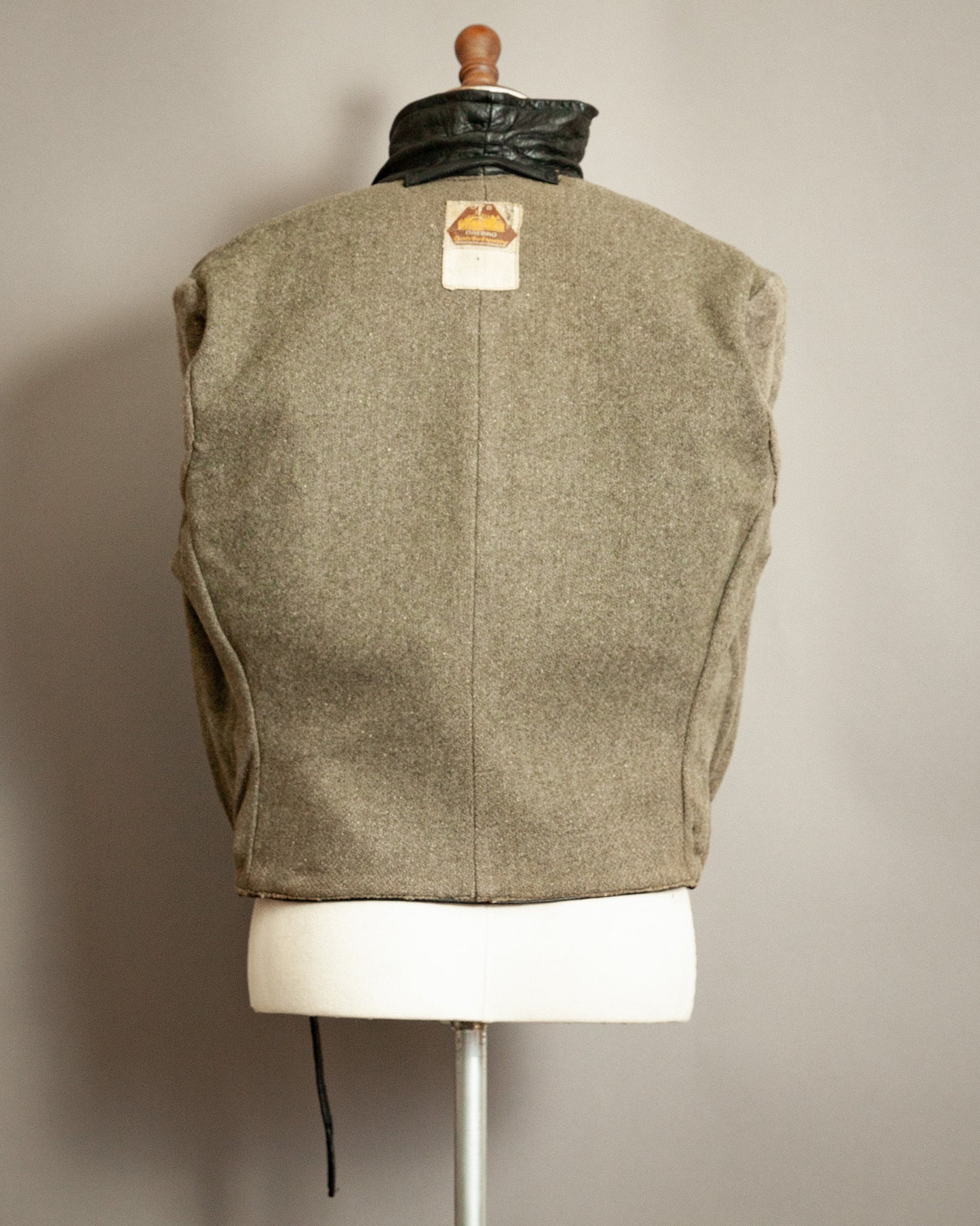 1940s Örebro Swedish Goatskin Motorcycle Jacket - Small (38-40)