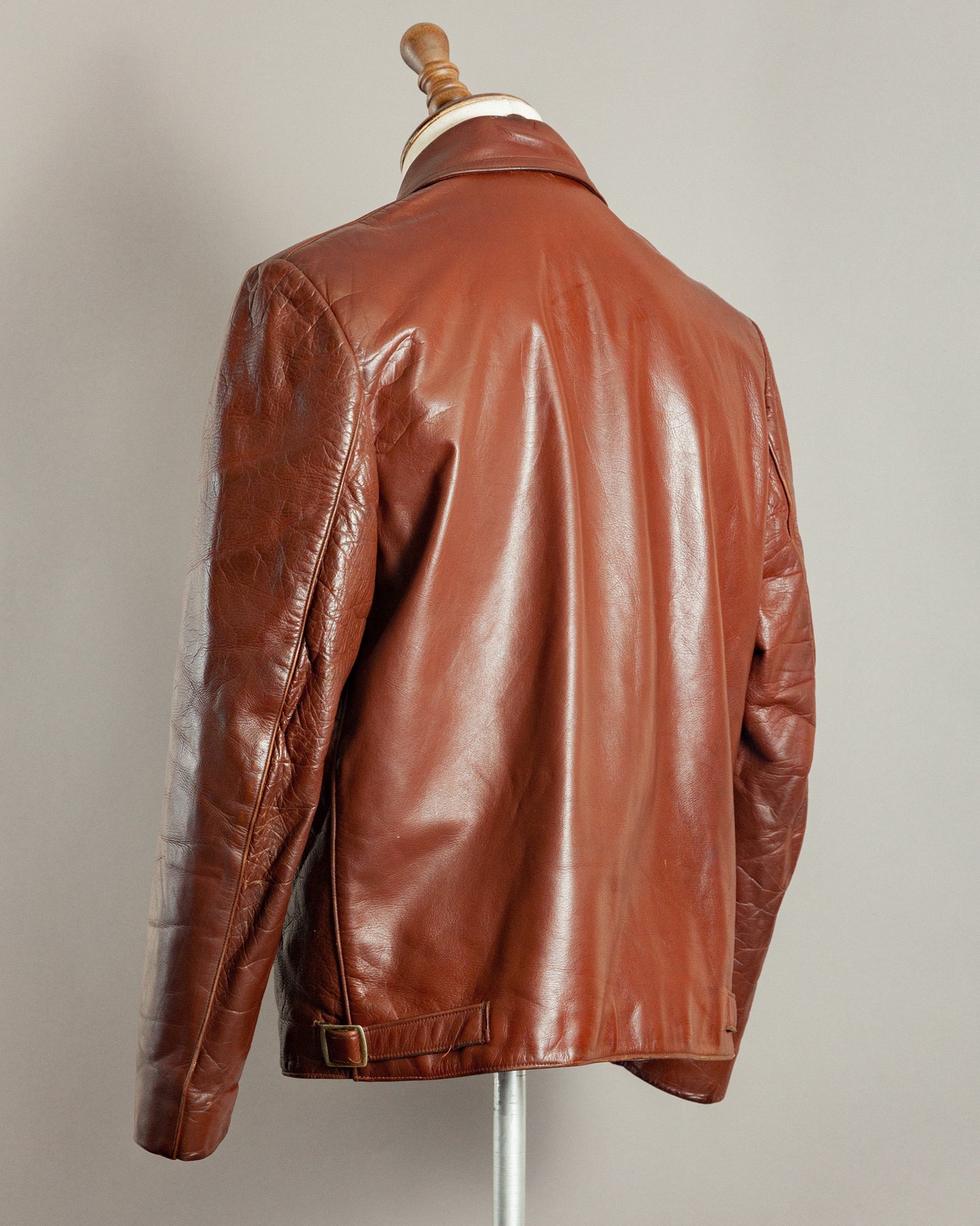 1950s German Horsehide Leather Jacket - Medium (42-44)