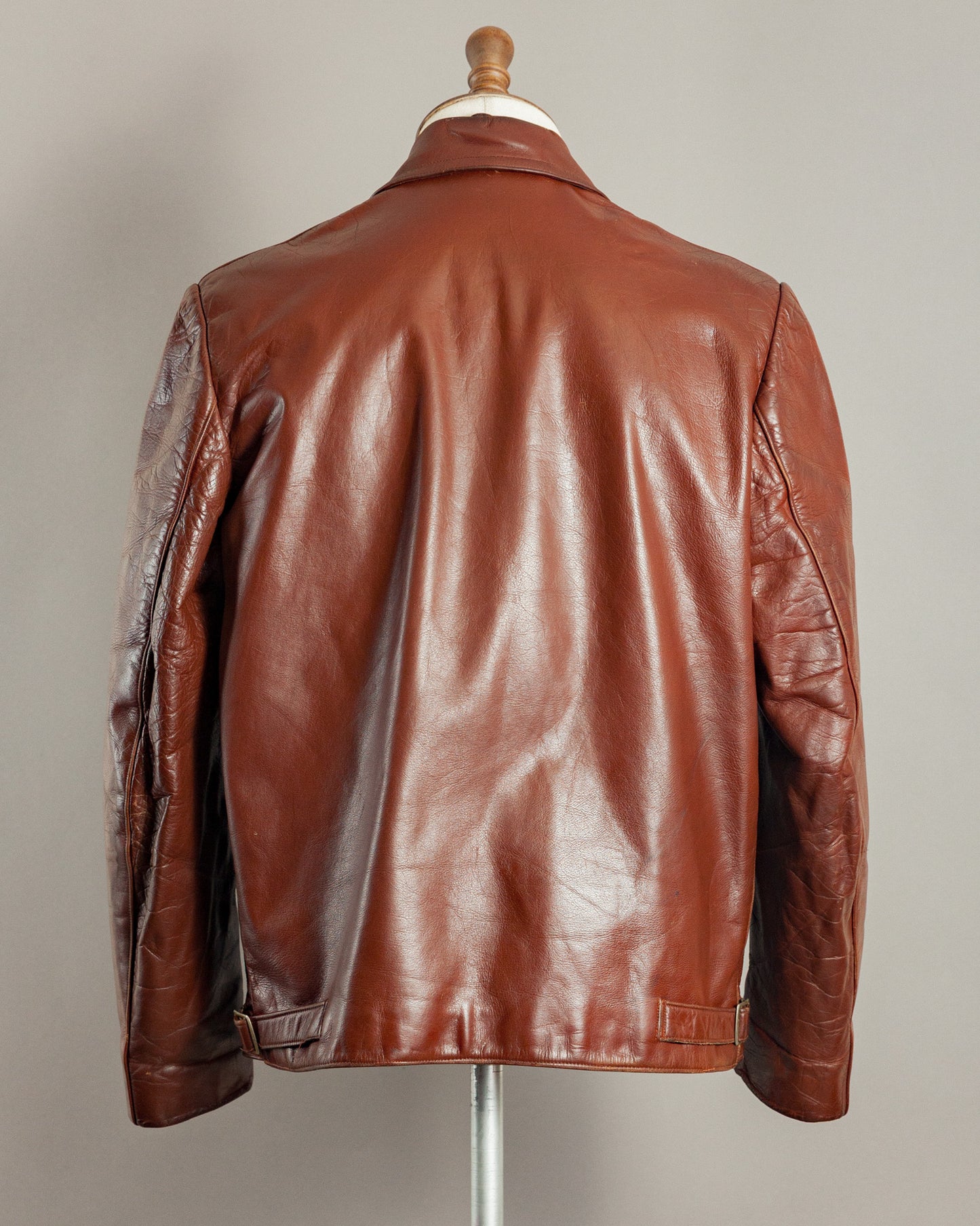1950s German Horsehide Leather Jacket - Medium (42-44)