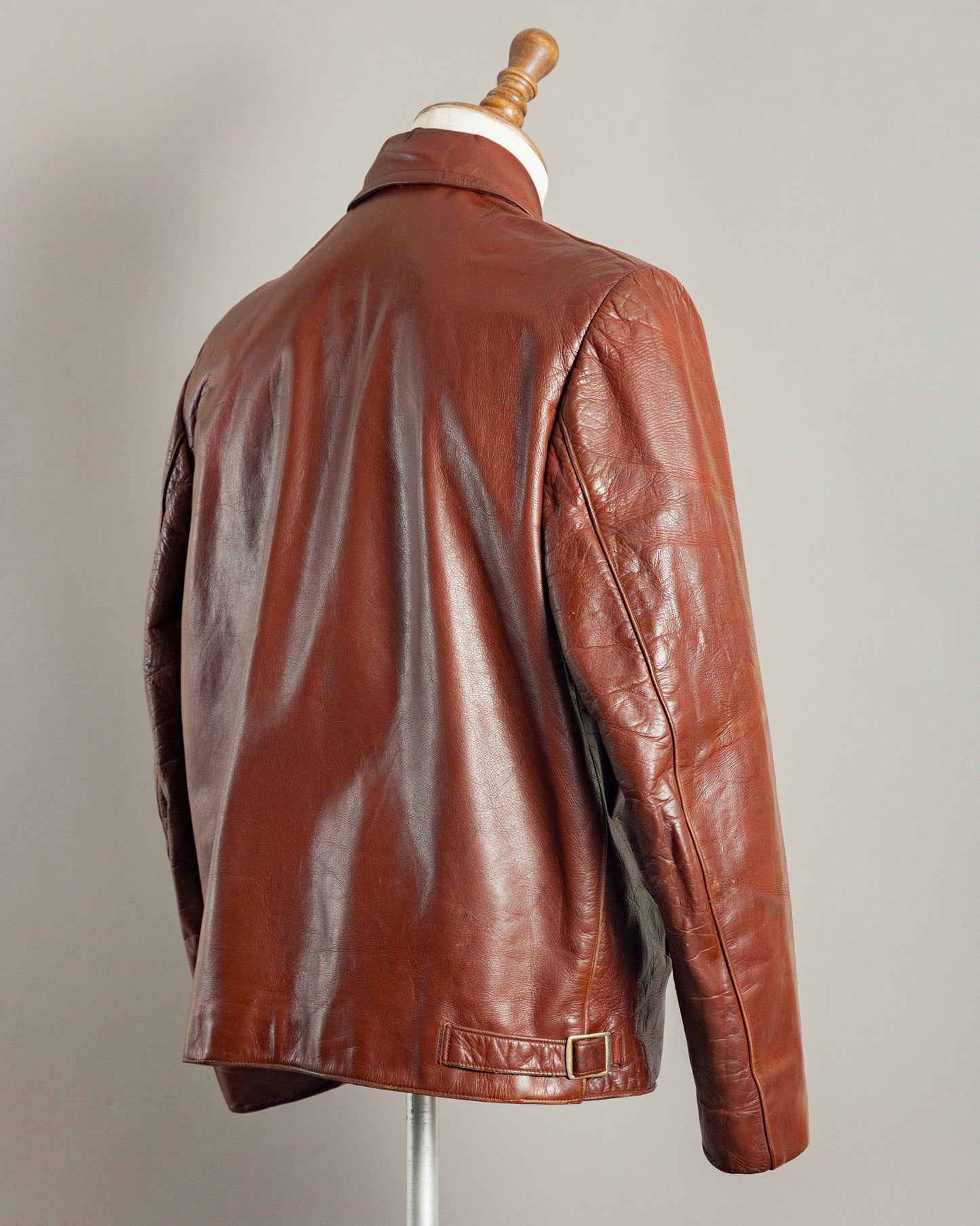 1950s German Horsehide Leather Jacket - Medium (42-44)