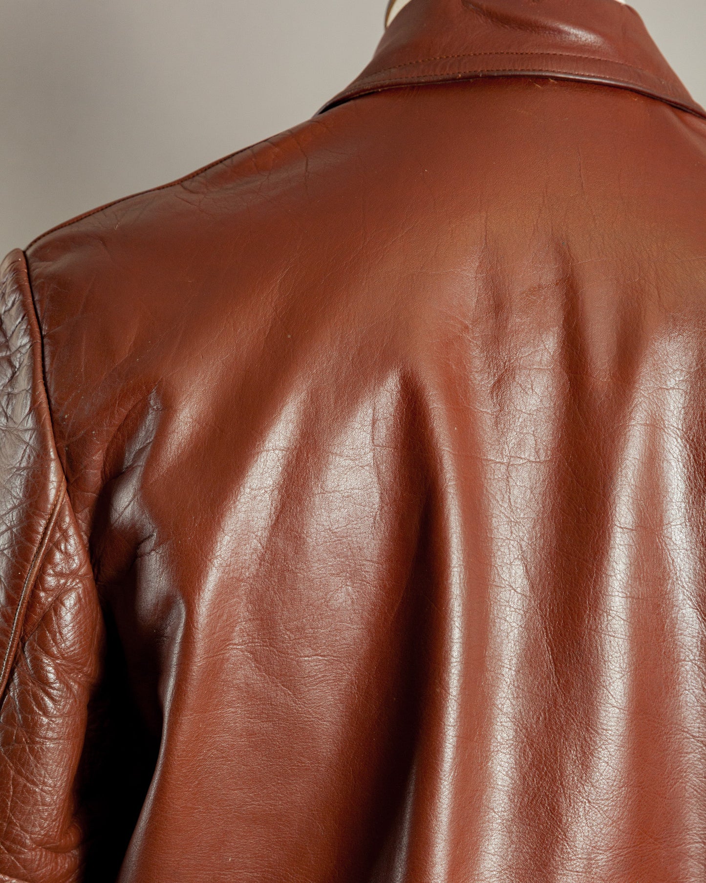 1950s German Horsehide Leather Jacket - Medium (42-44)