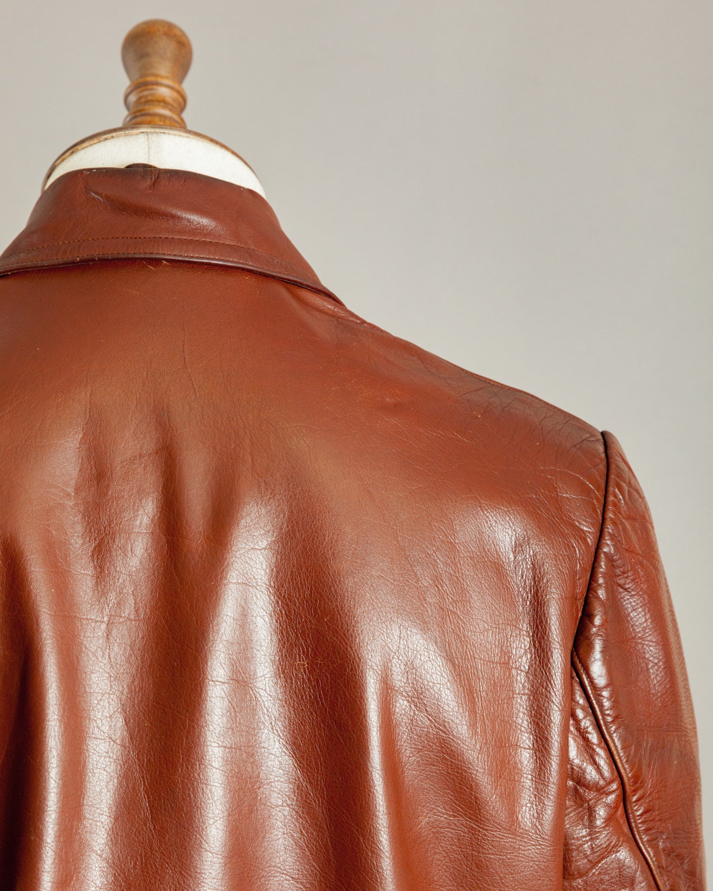 1950s German Horsehide Leather Jacket - Medium (42-44)