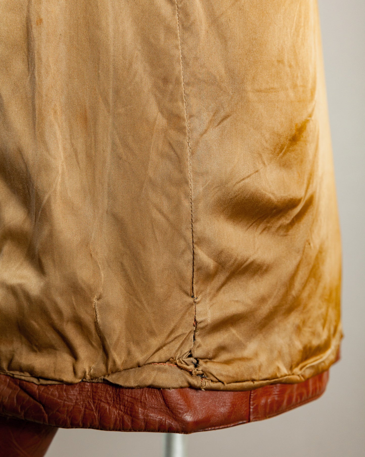 1950s German Horsehide Leather Jacket - Medium (42-44)