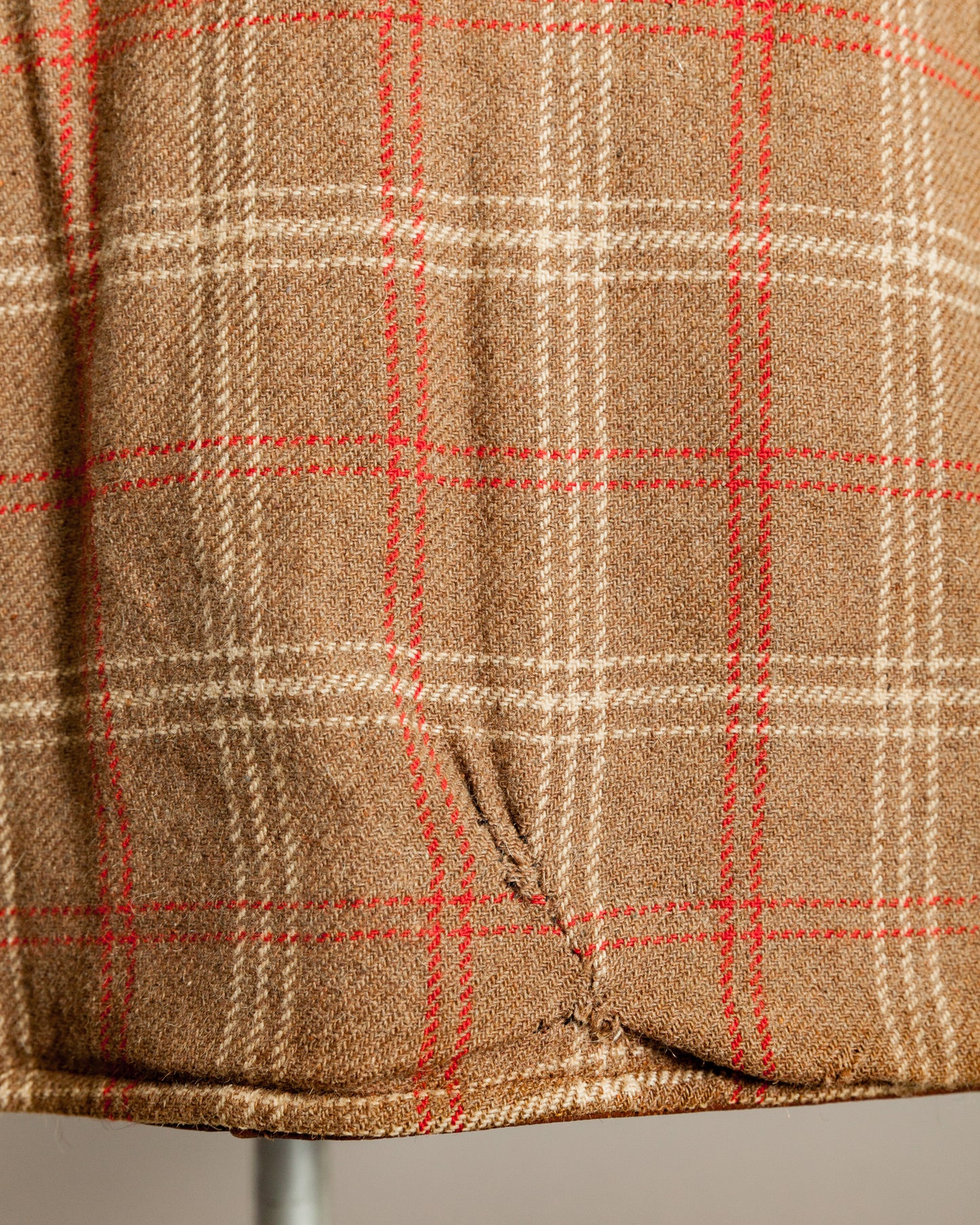 1950s Swedish Hunting Jacket Goatskin Leather - Medium (42)
