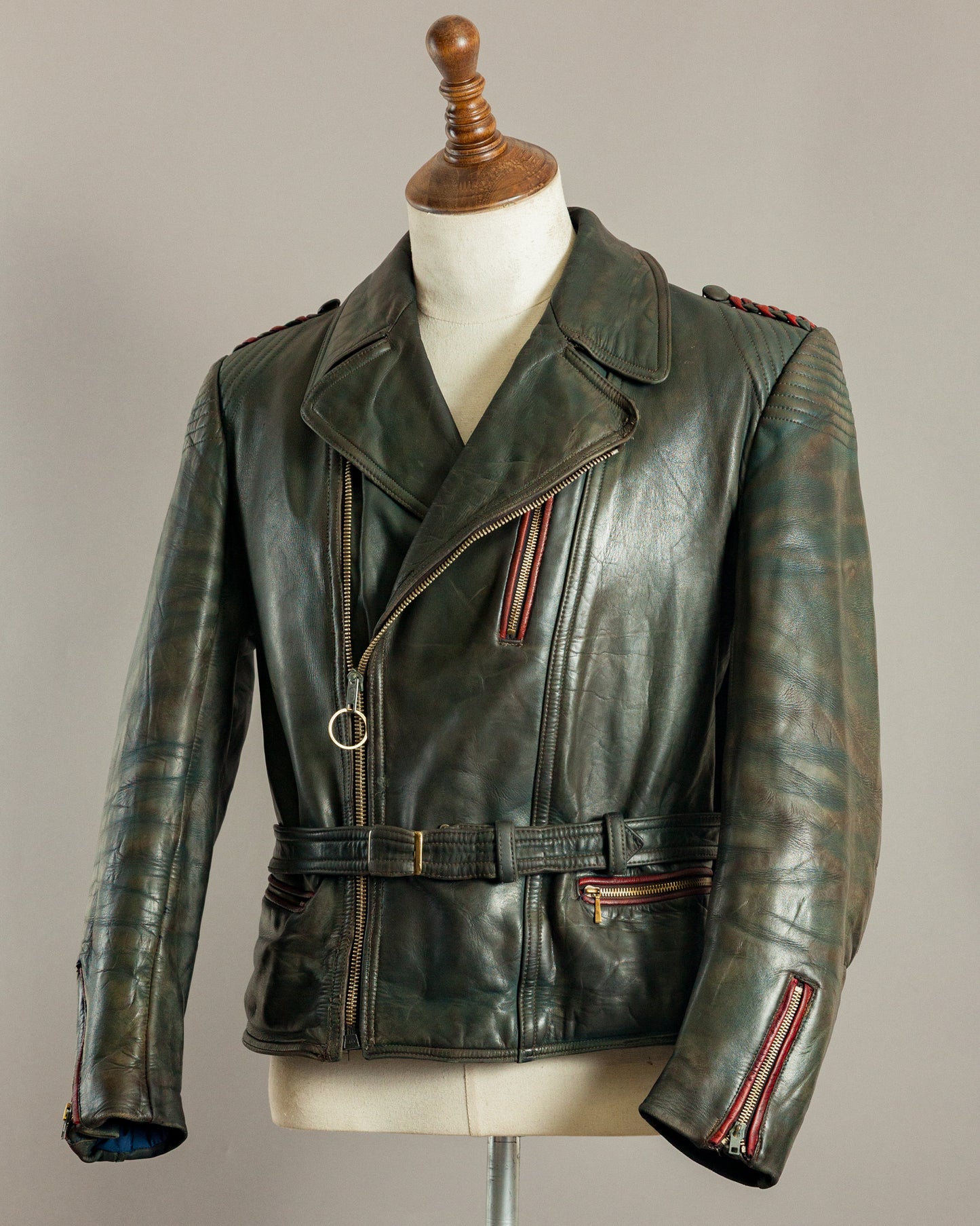 1950s German Motorcycle Jacket - Small (38-40)