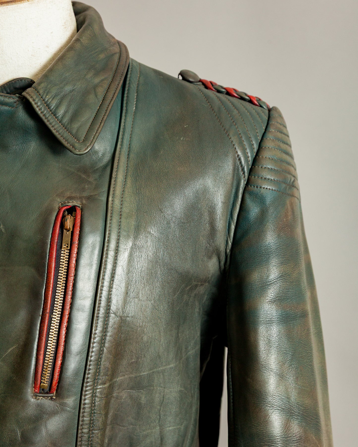 1950s German Motorcycle Jacket - Small (38-40)