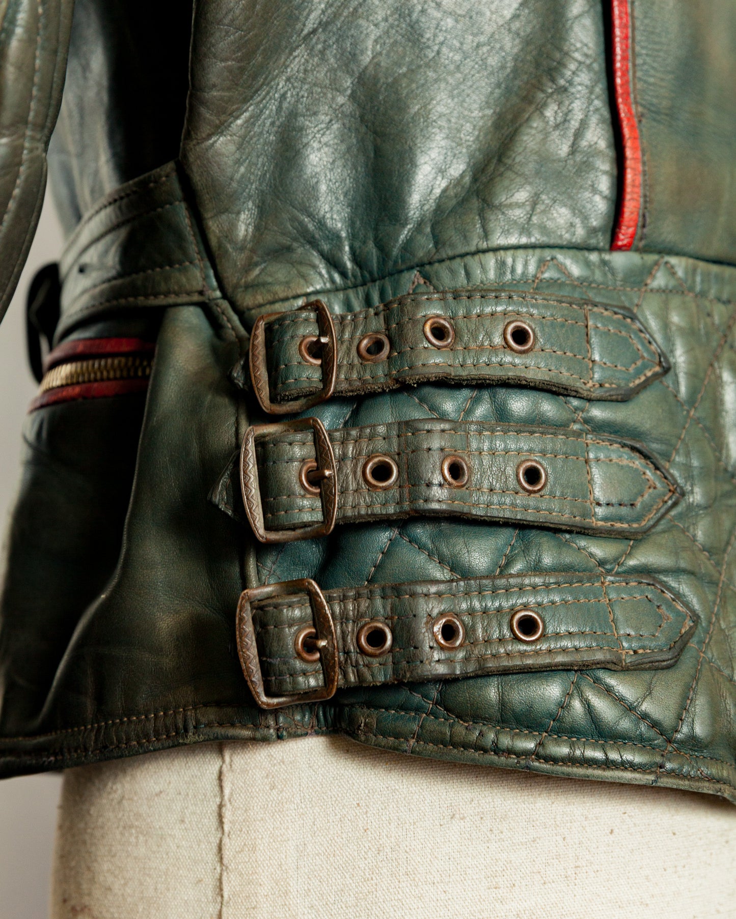 1950s German Motorcycle Jacket - Small (38-40)