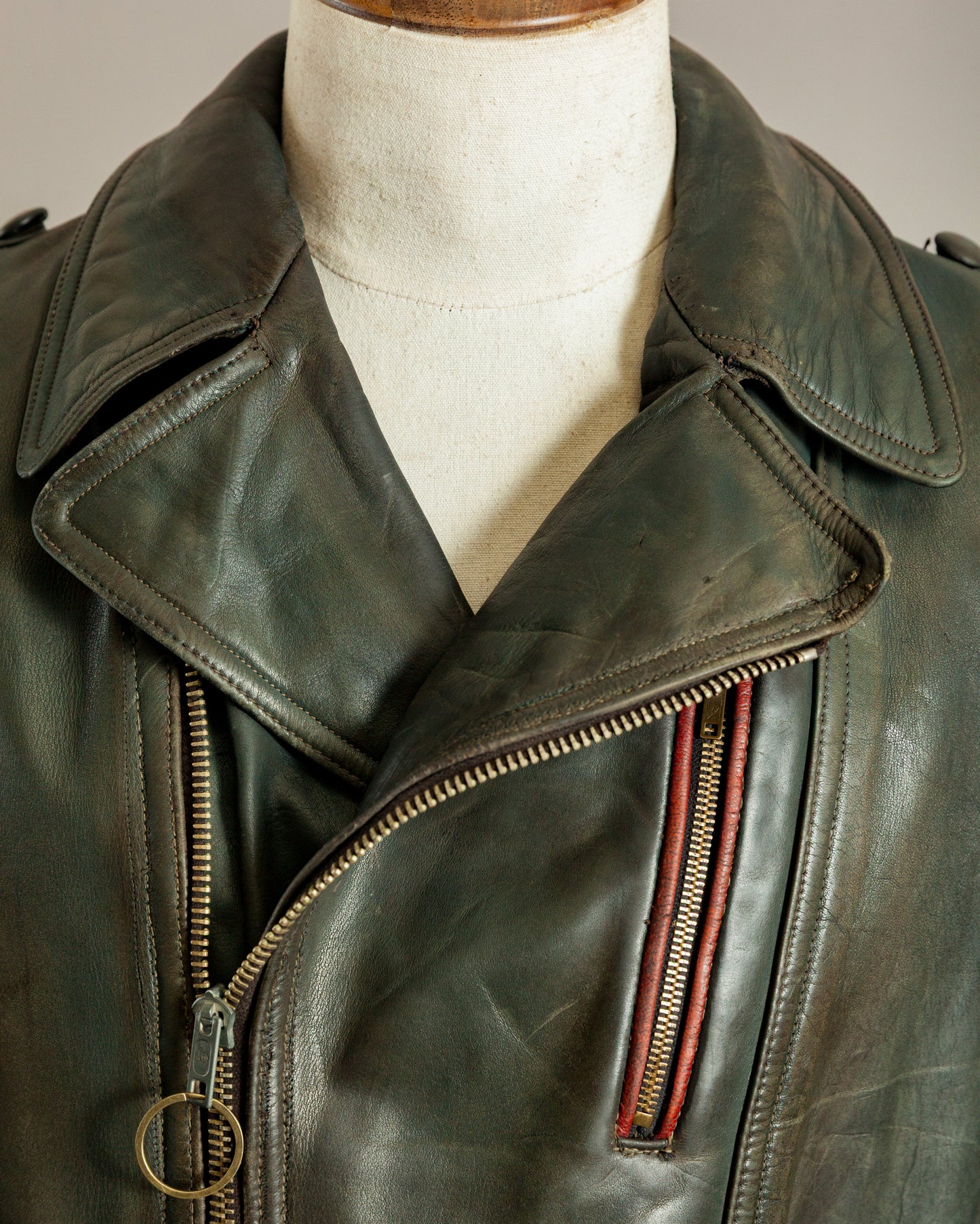 1950s German Motorcycle Jacket - Small (38-40)