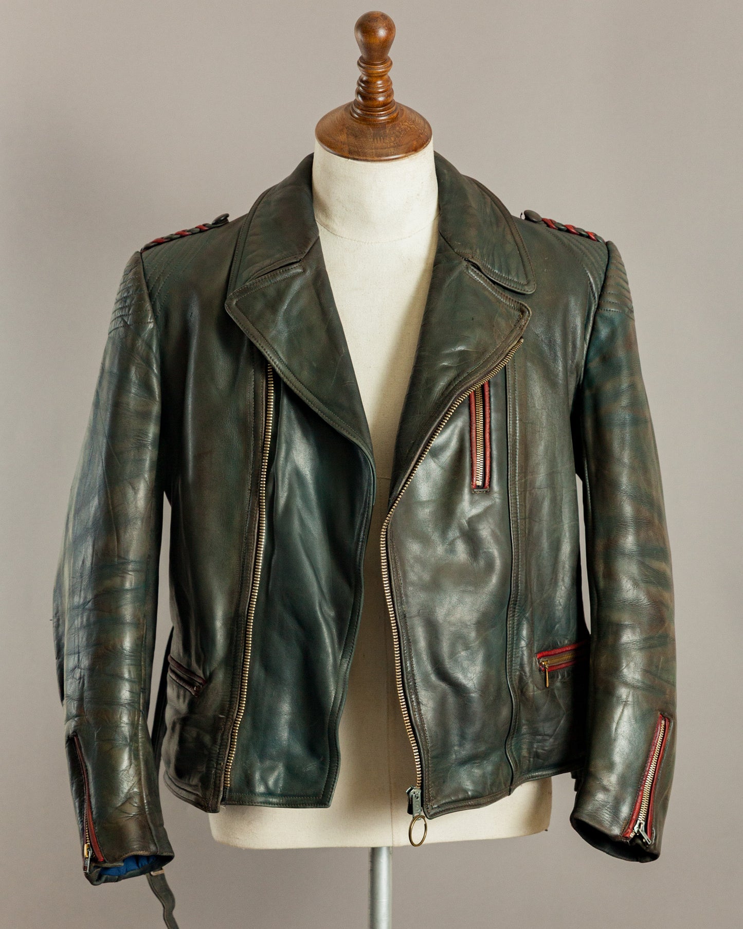 1950s German Motorcycle Jacket - Small (38-40)