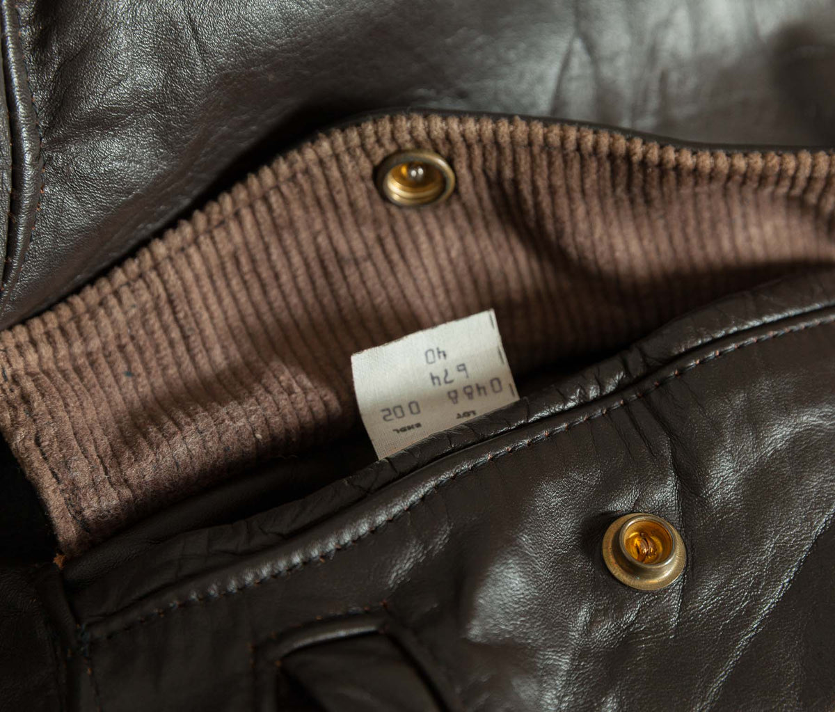Vintage Schott I.S. 674 M.S. Steerhide Leather Flight Jacket
