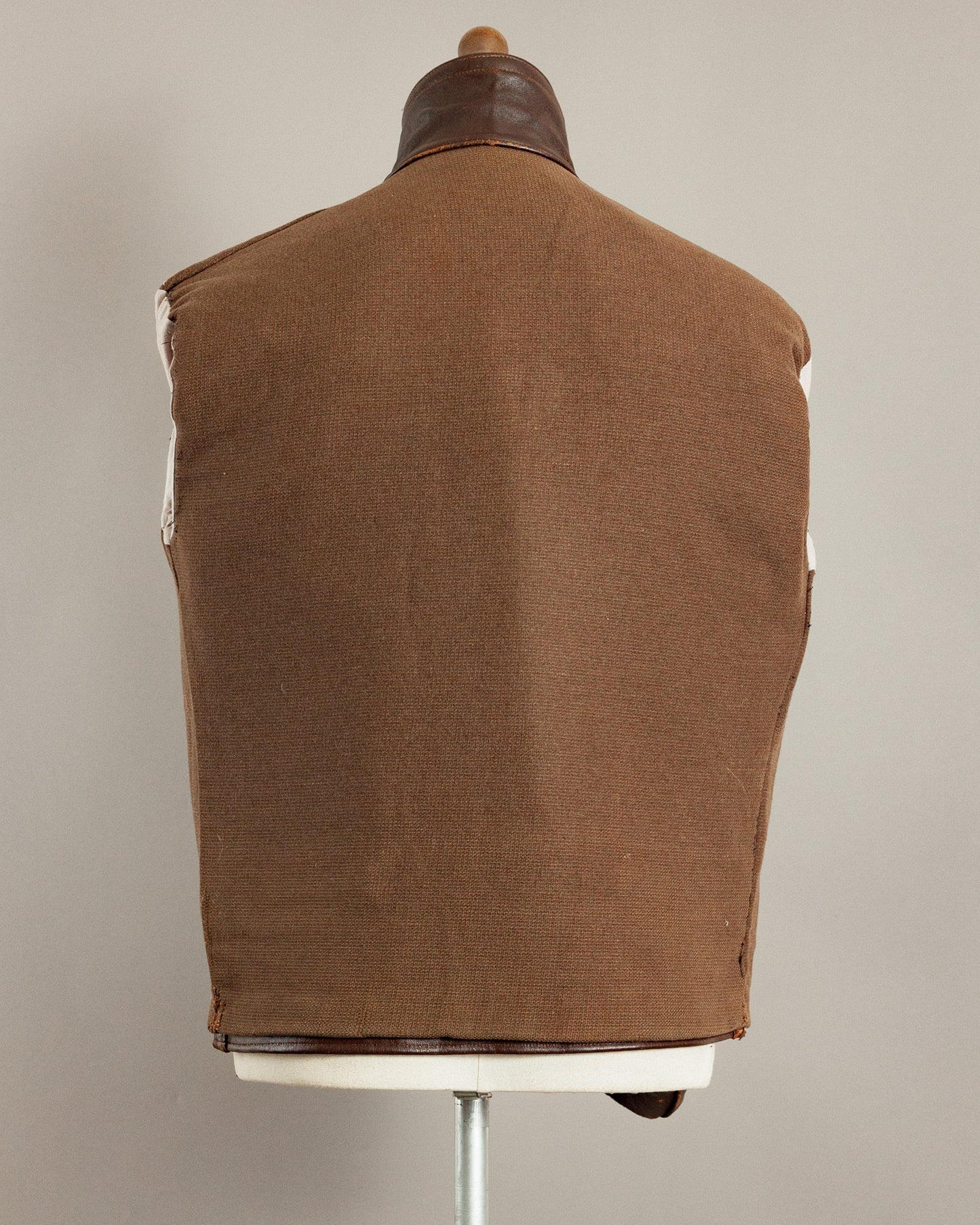 1940s Vintage German Calfskin Motorcycle Jacket - Small (38)