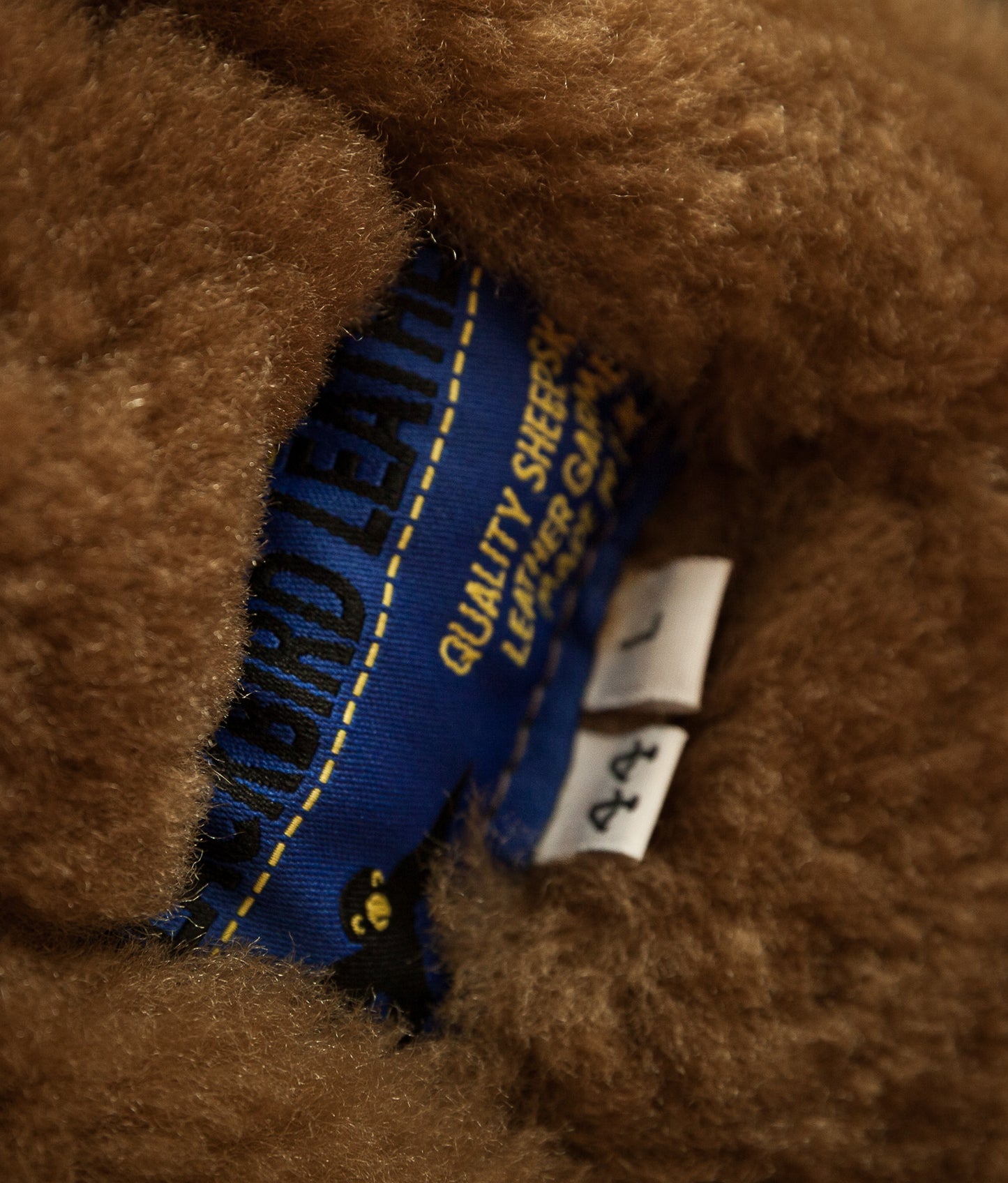 Vintage Sheepskin Shearling Flying Jacket RAF Irvin Pattern - Made in England