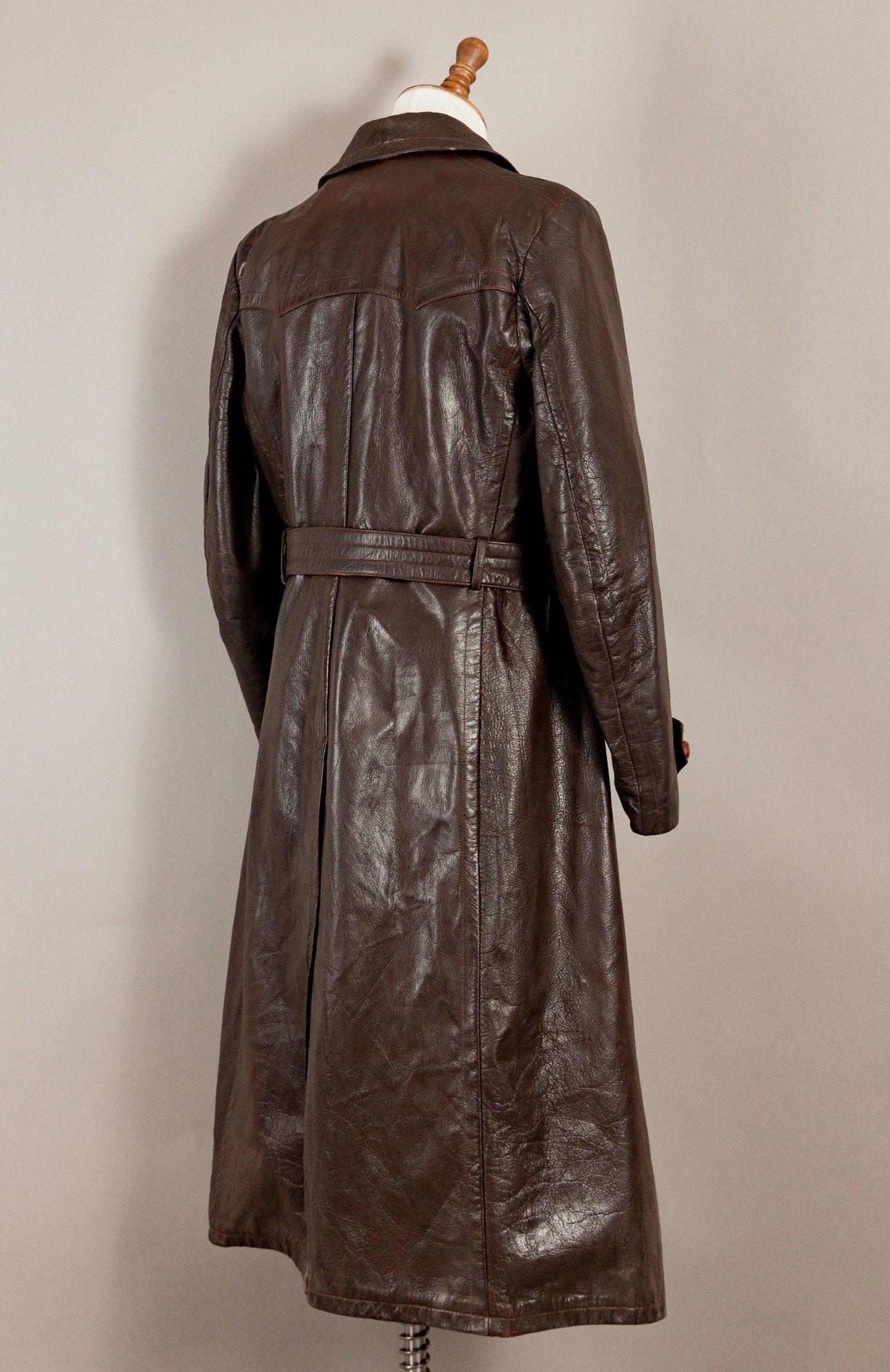 1940s Striwa German Officer’s Trench Coat- Large (42-44)