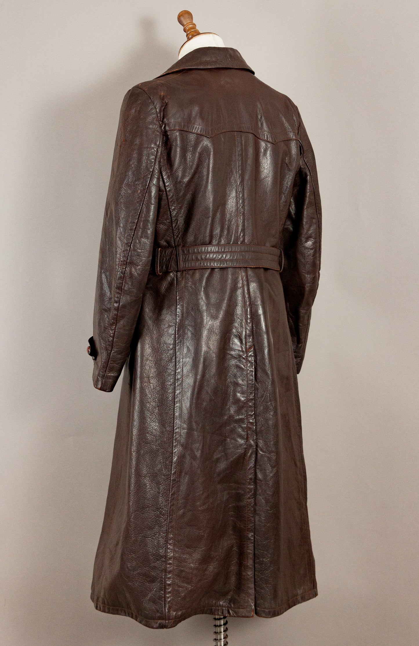 1940s Striwa German Officer’s Trench Coat- Large (42-44)
