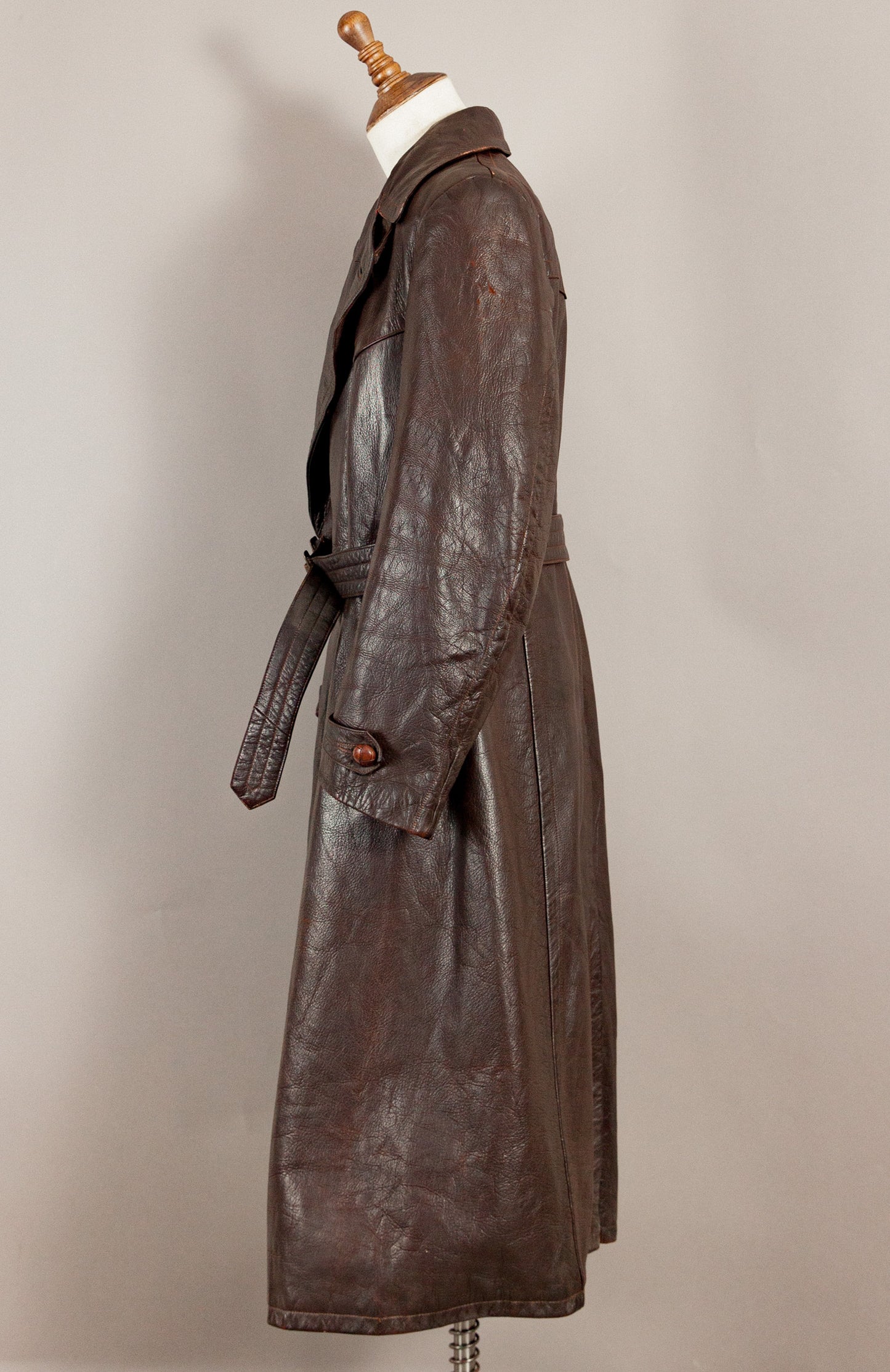1940s Striwa German Officer’s Trench Coat- Large (42-44)