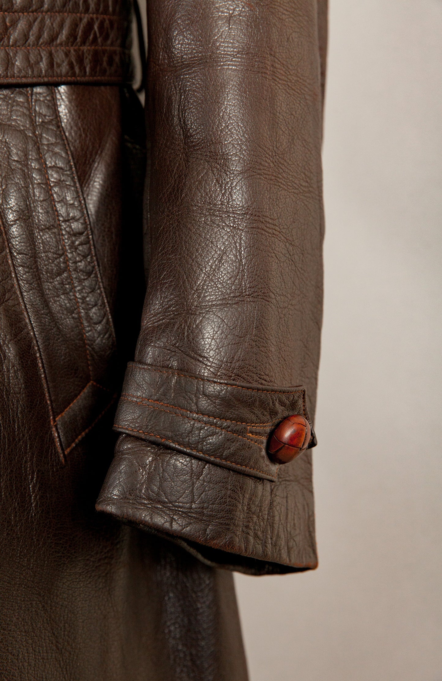 1940s Striwa German Officer’s Trench Coat- Large (42-44)