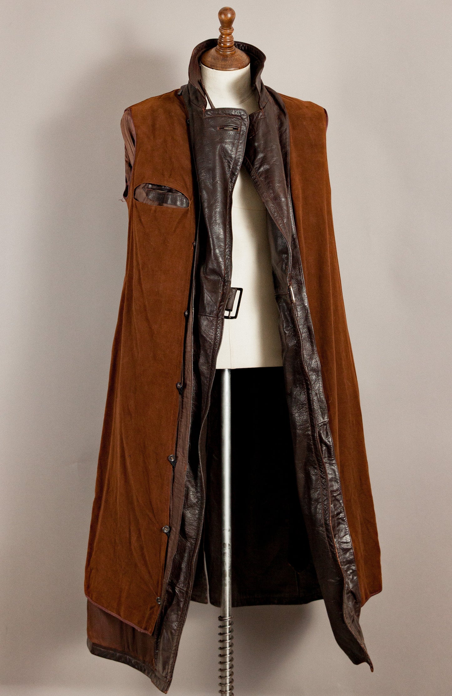 1940s Striwa German Officer’s Trench Coat- Large (42-44)
